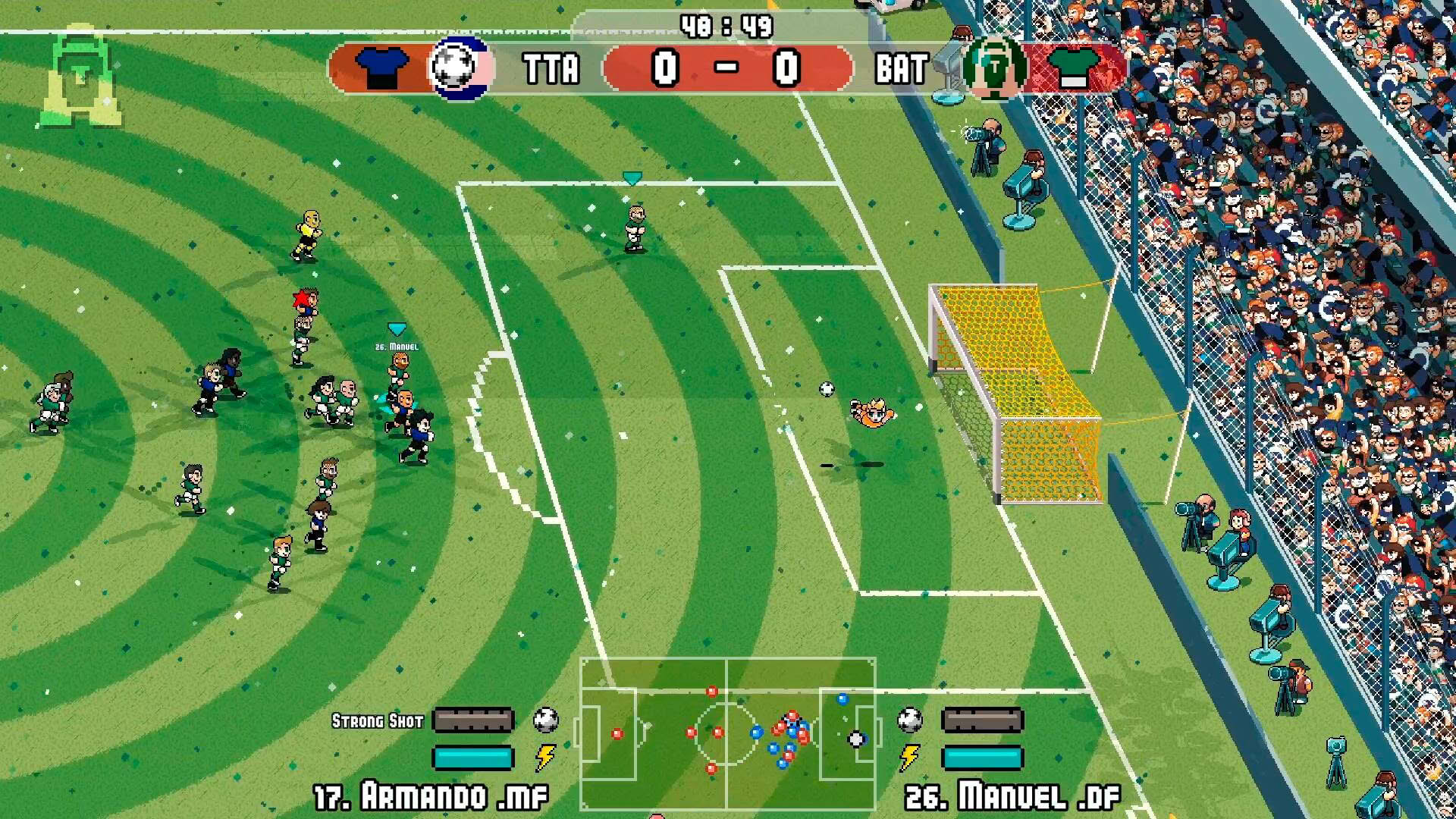 Screenshot for Pixel Cup Soccer: Ultimate Edition