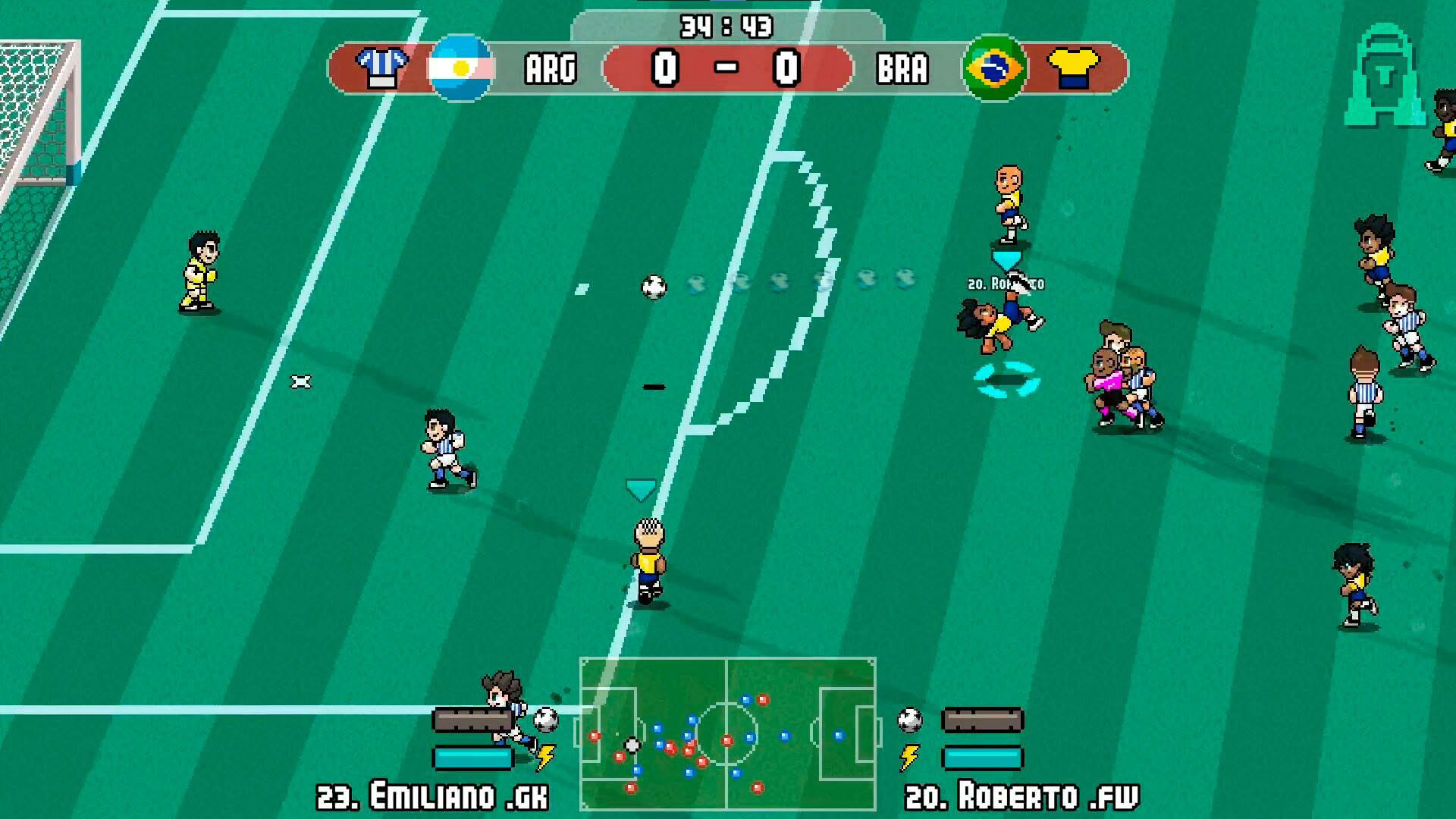 Screenshot for Pixel Cup Soccer: Ultimate Edition