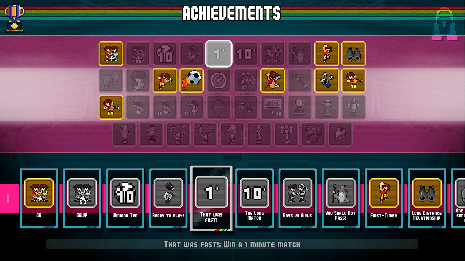 Screenshot for Pixel Cup Soccer: Ultimate Edition