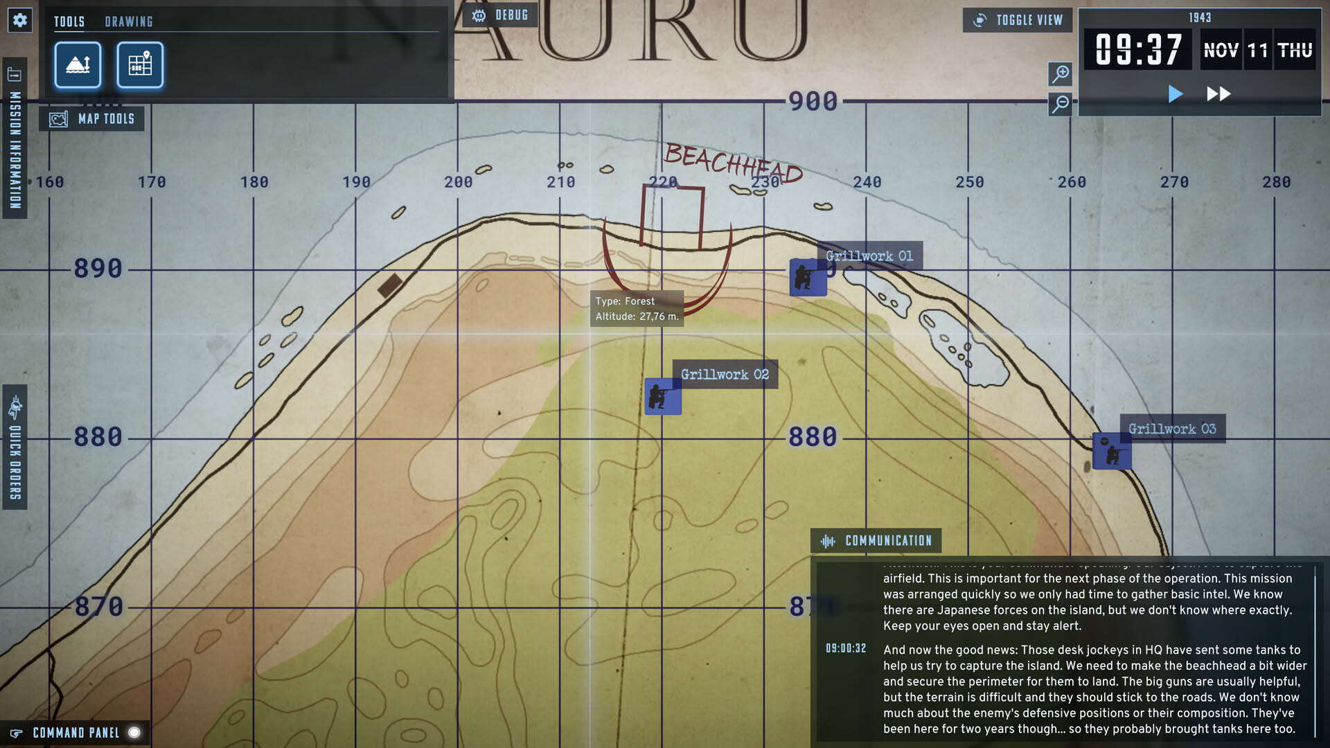 Screenshot for Radio Commander: Pacific '41