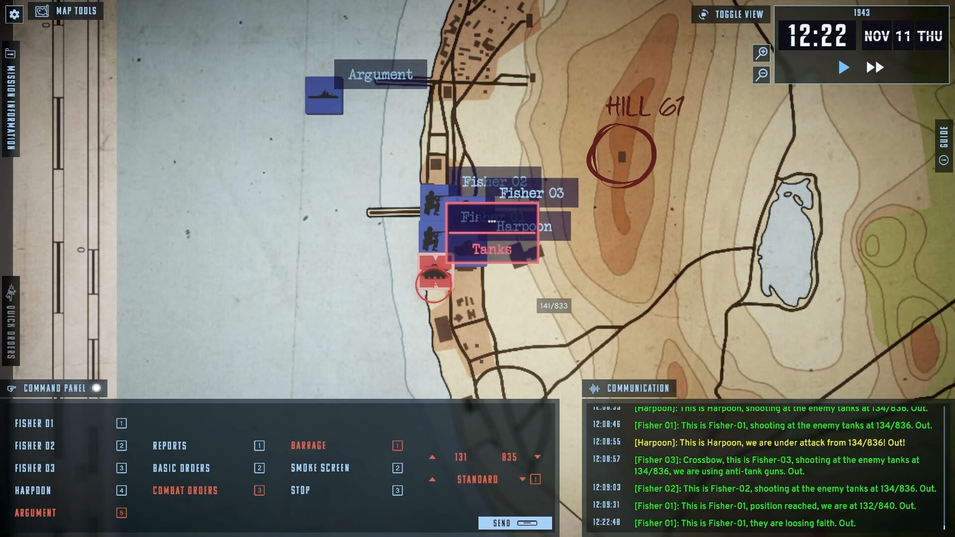 Screenshot for Radio Commander: Pacific '41
