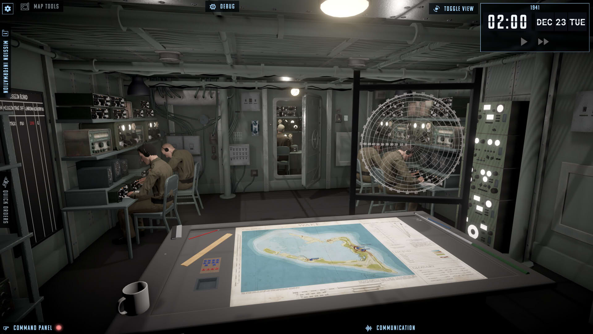 Screenshot for Radio Commander: Pacific '41
