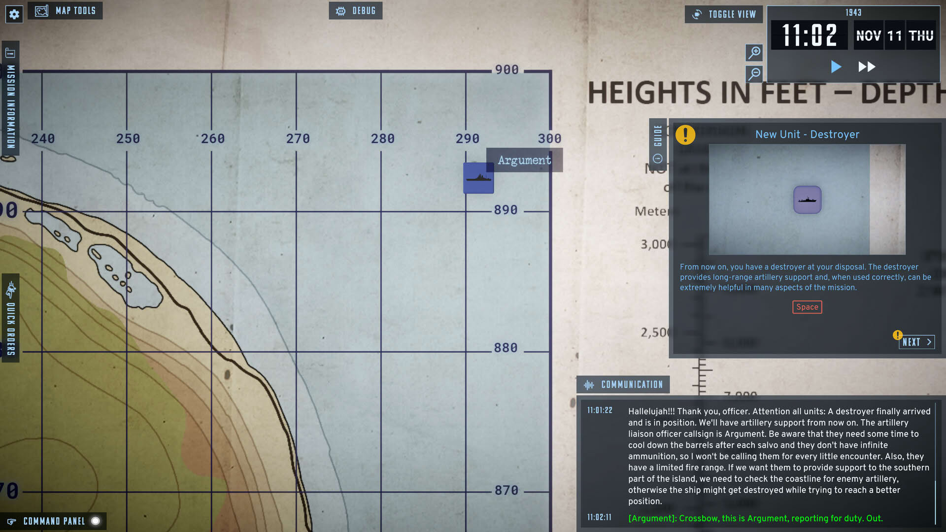 Screenshot for Radio Commander: Pacific '41