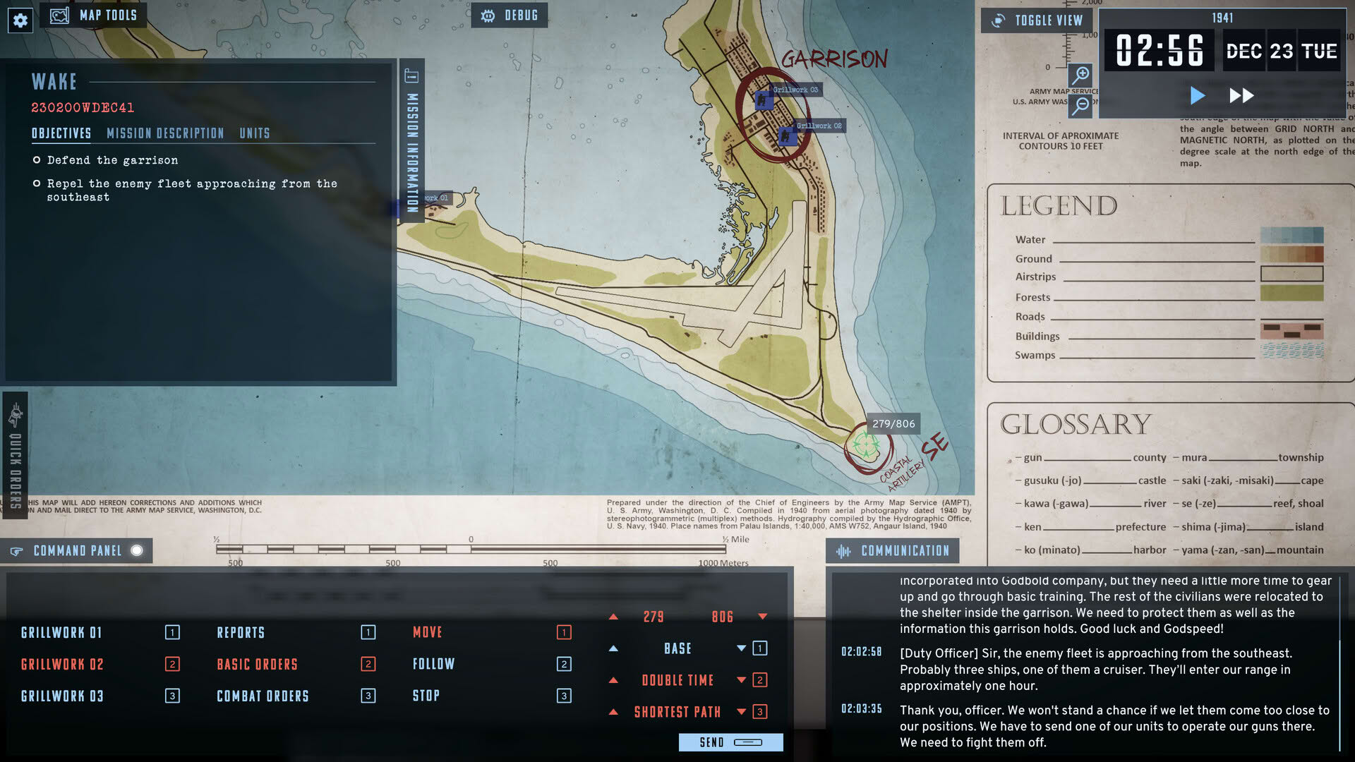 Screenshot for Radio Commander: Pacific '41