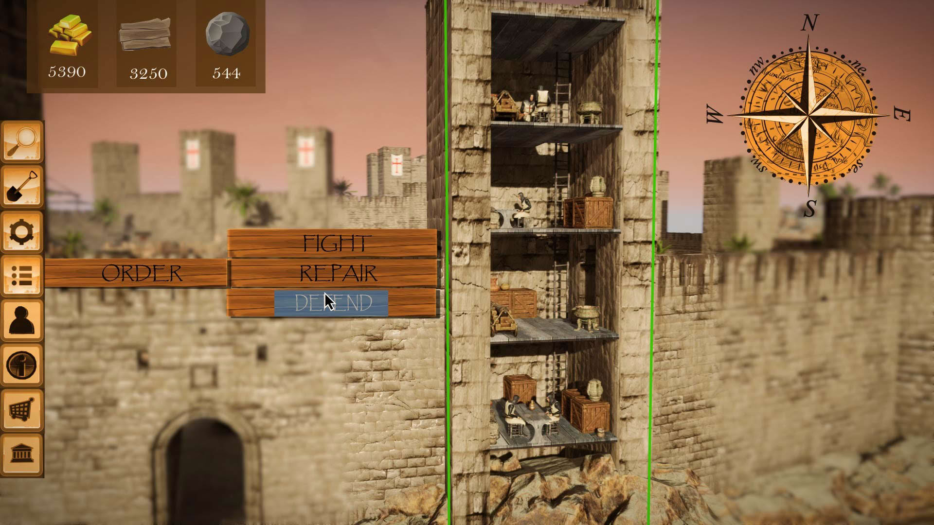 Screenshot for Templar Castle Builder