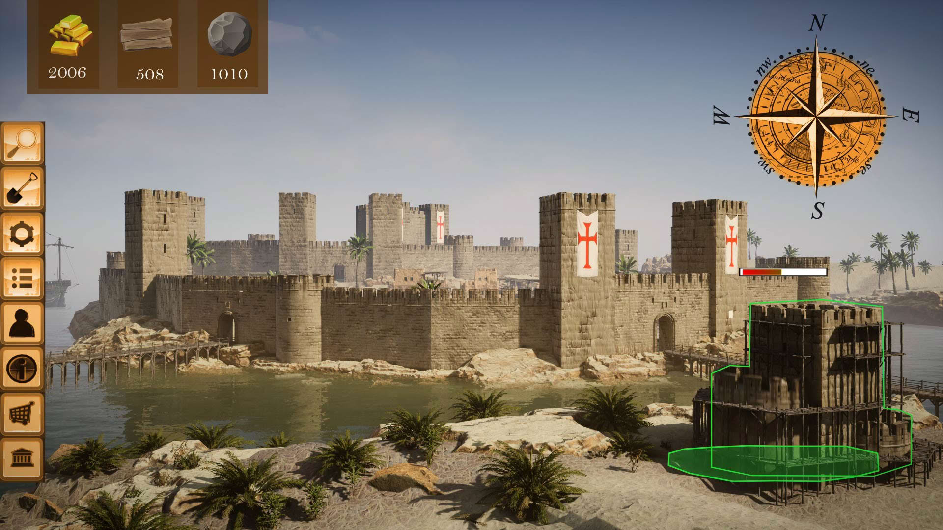Screenshot for Templar Castle Builder