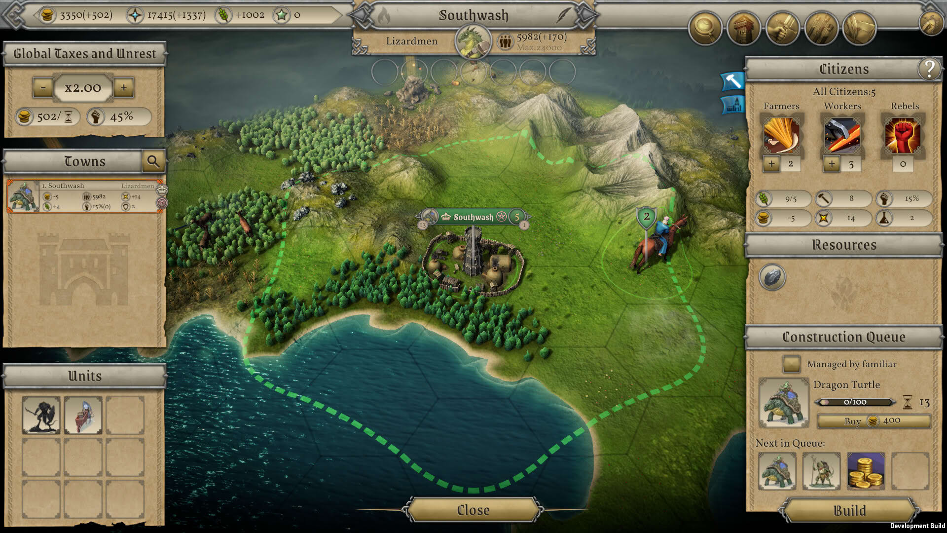 Screenshot for Master of Magic