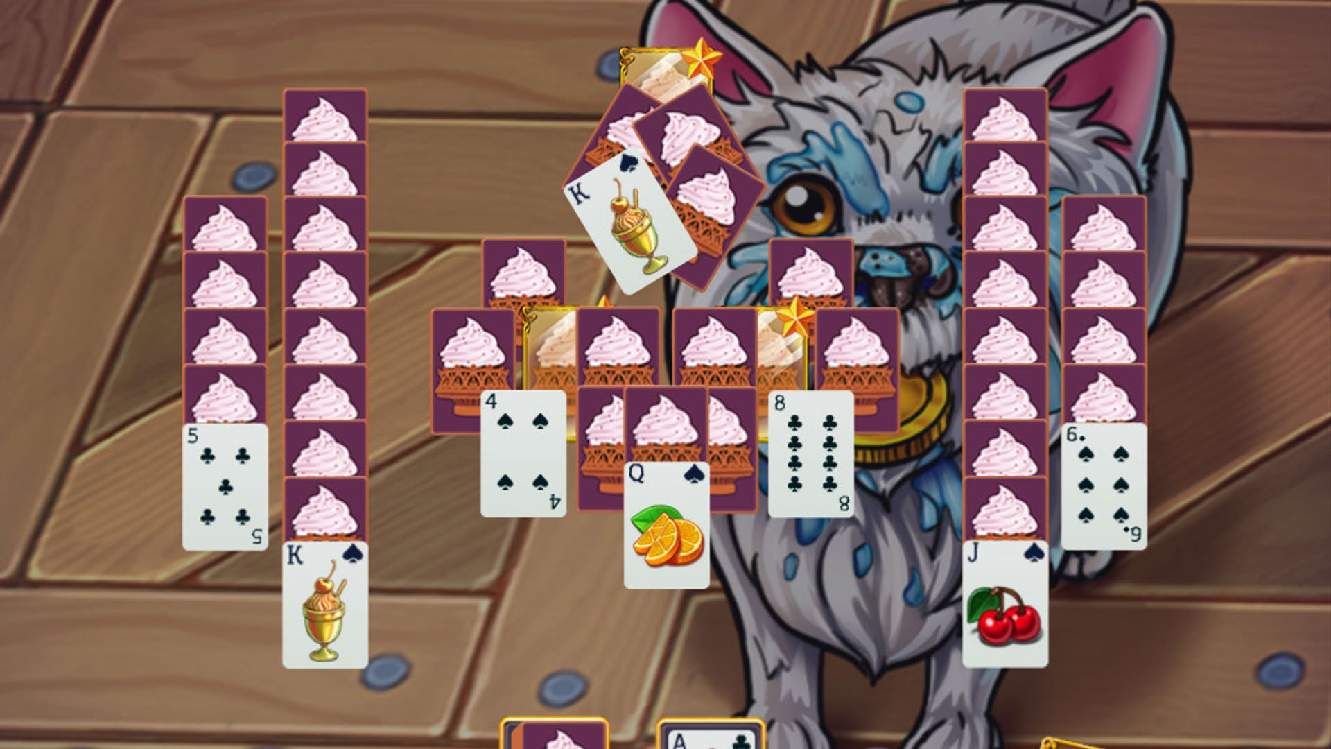 Screenshot for Restaurant Solitaire: Delicious Lunch