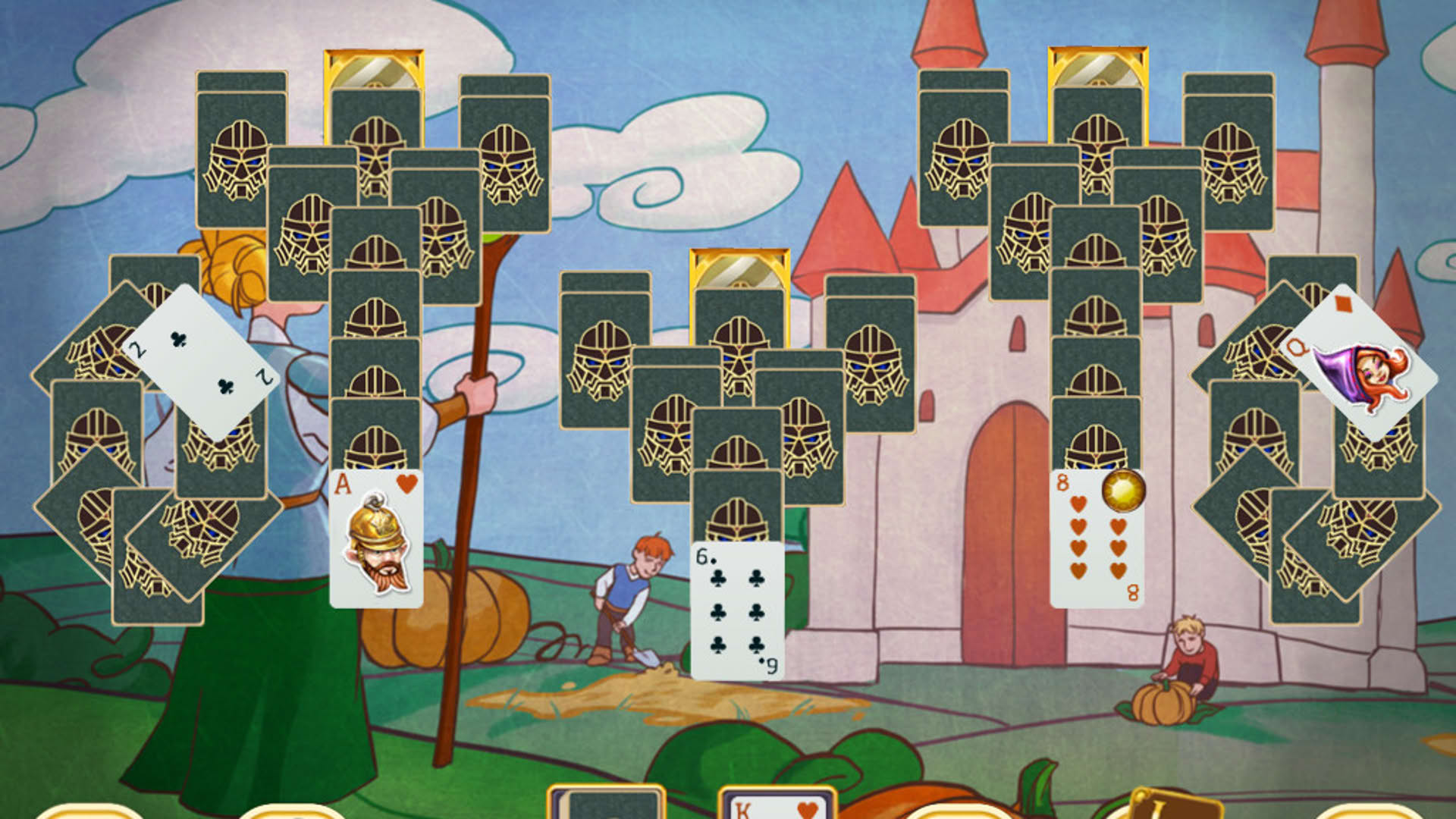 Screenshot for Gnomes Solitaire