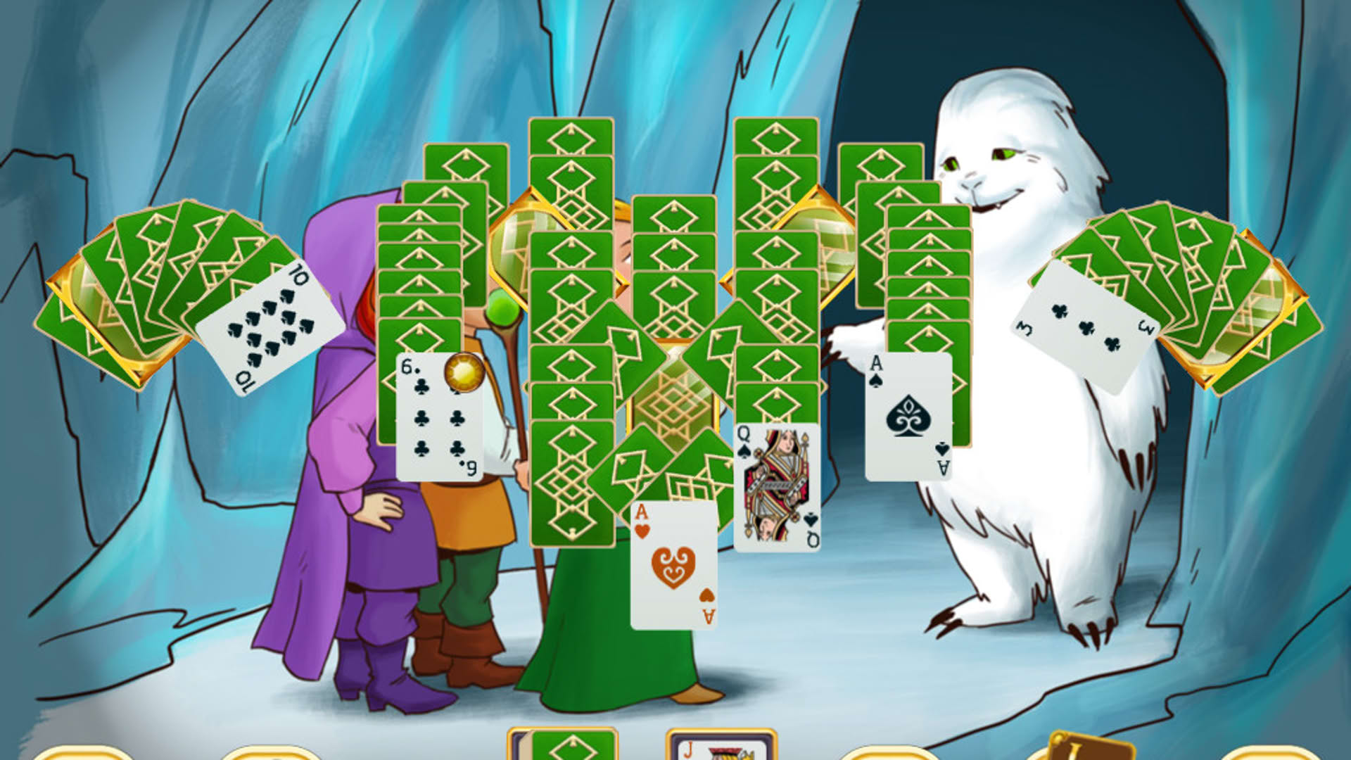 Screenshot for Gnomes Solitaire
