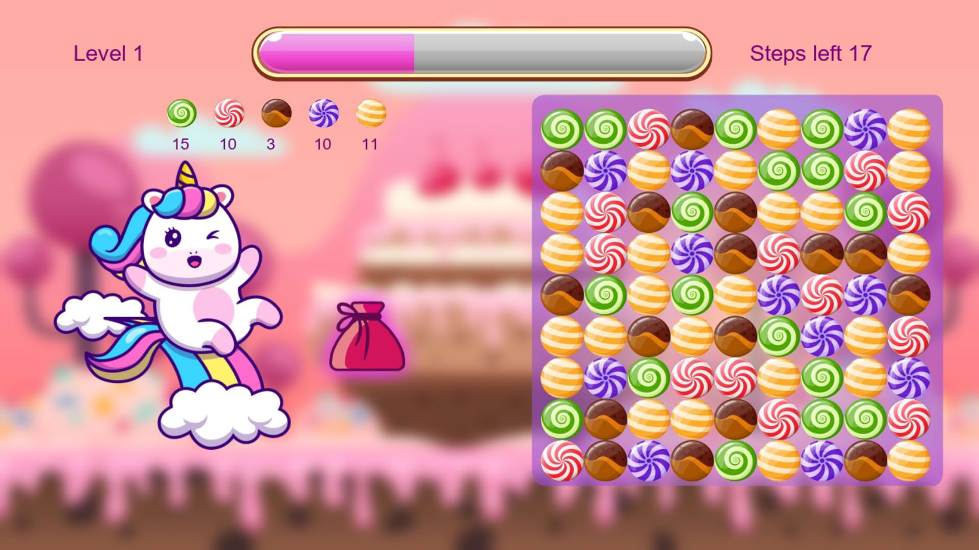 Screenshot for Unicorn and Sweets