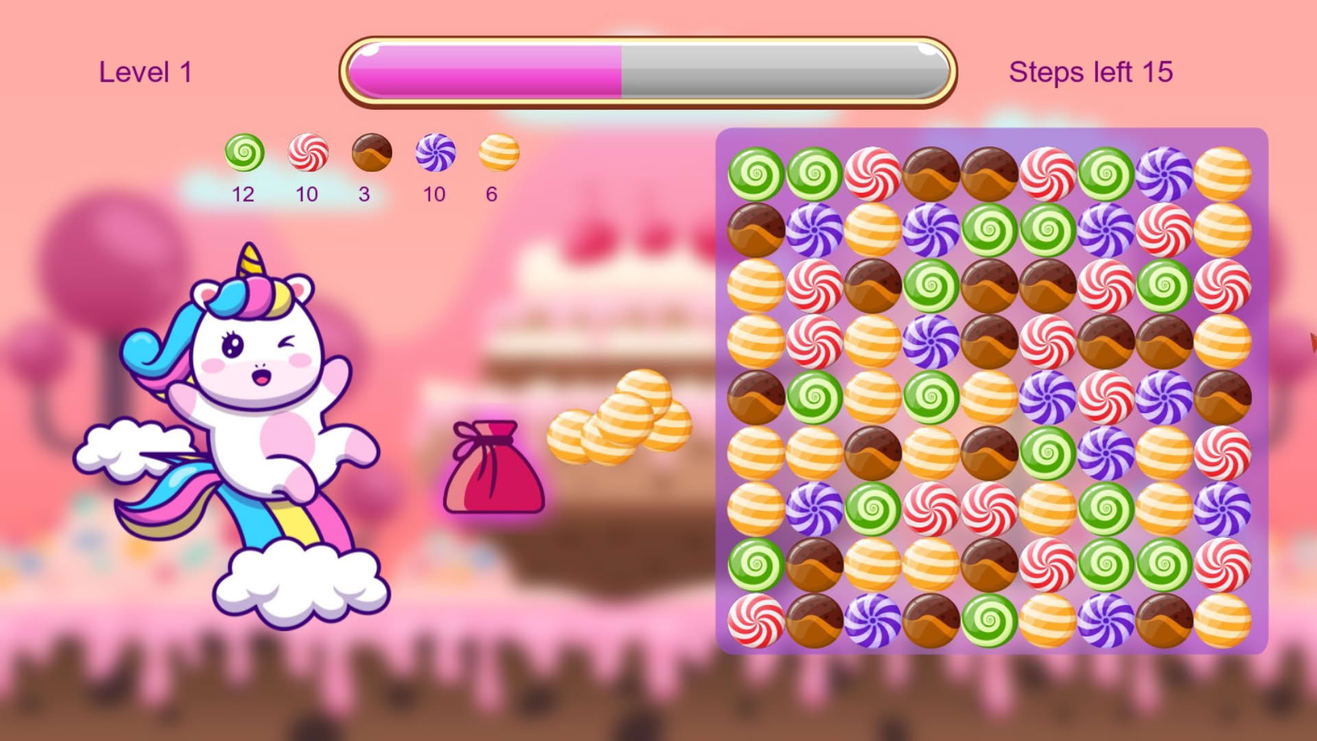 Screenshot for Unicorn and Sweets