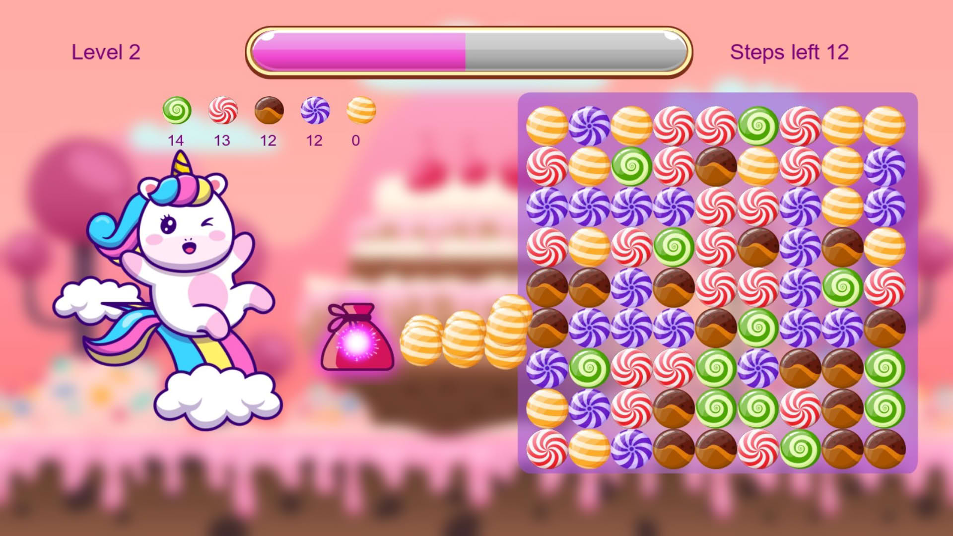 Screenshot for Unicorn and Sweets