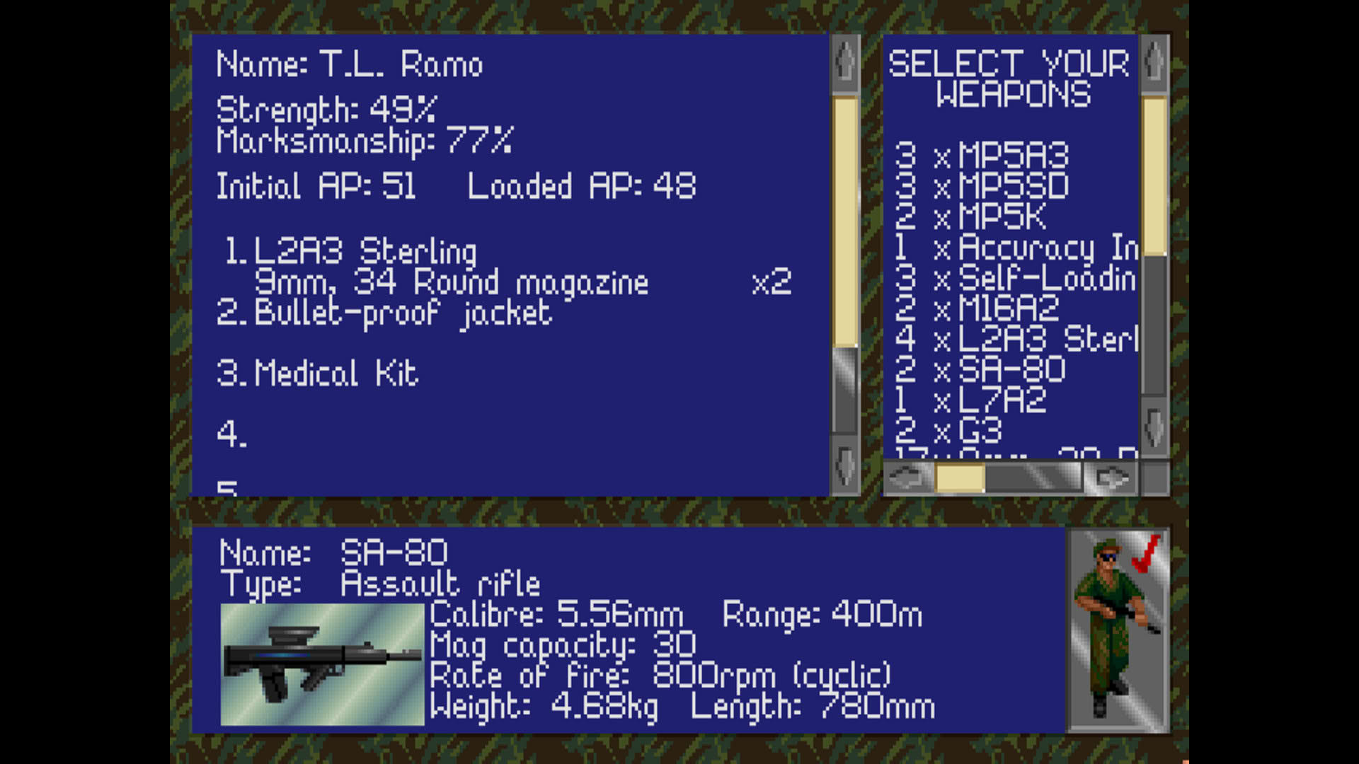 Screenshot for Sabre Team