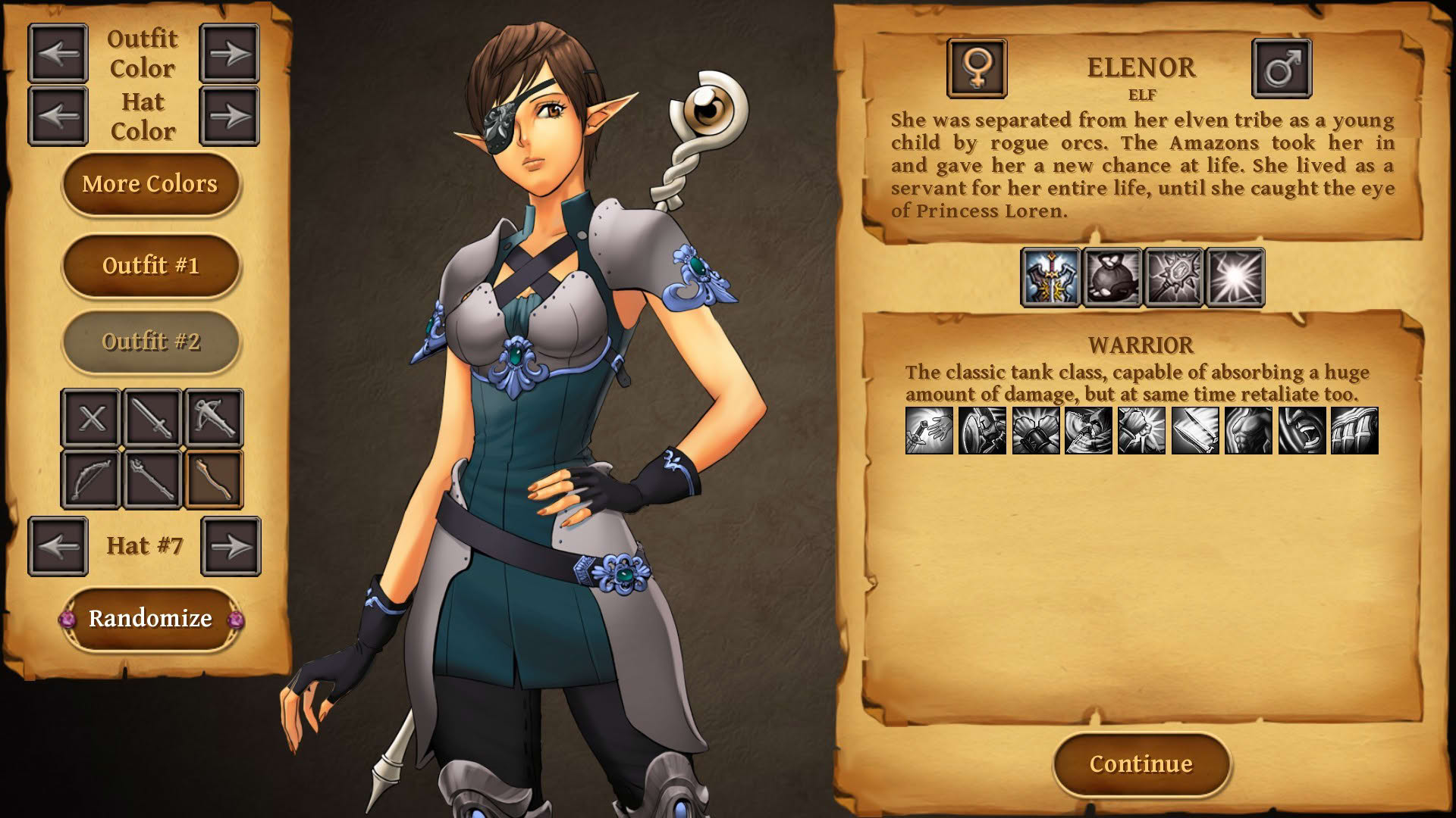 Screenshot for Tales of Aravorn: An Elven Marriage