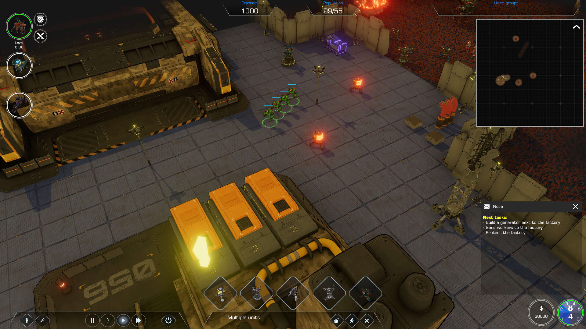 Screenshot for Grimstar: Crystals are the New Oil!
