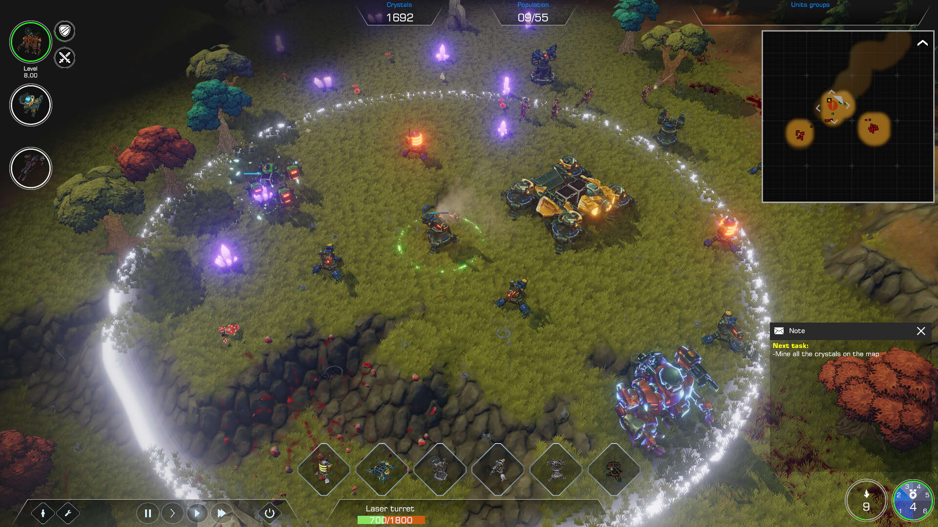 Screenshot for Grimstar: Crystals are the New Oil!