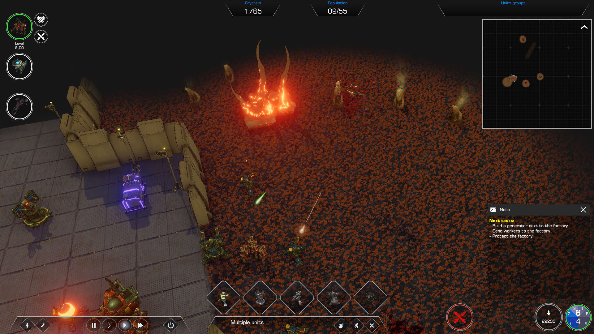 Screenshot for Grimstar: Crystals are the New Oil!