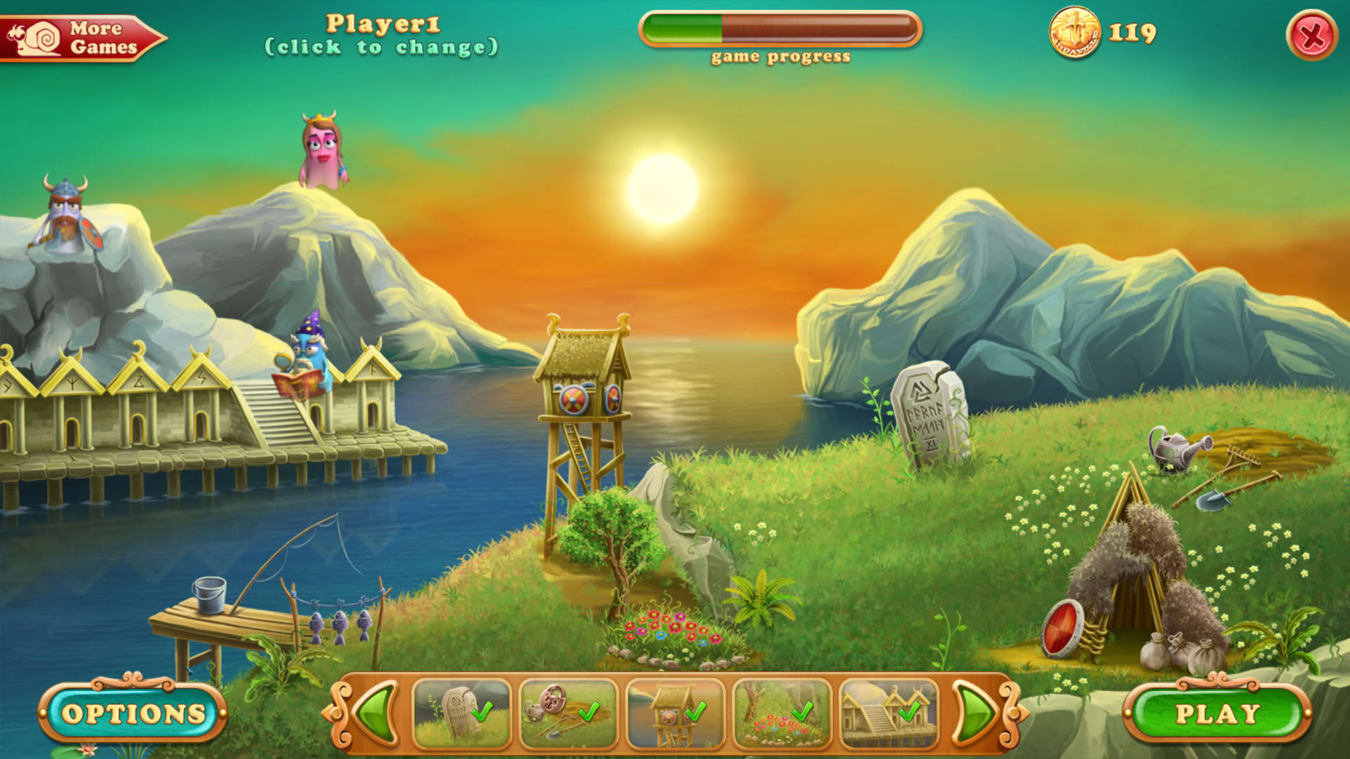 Screenshot for Laruaville 11 Match 3 Puzzle