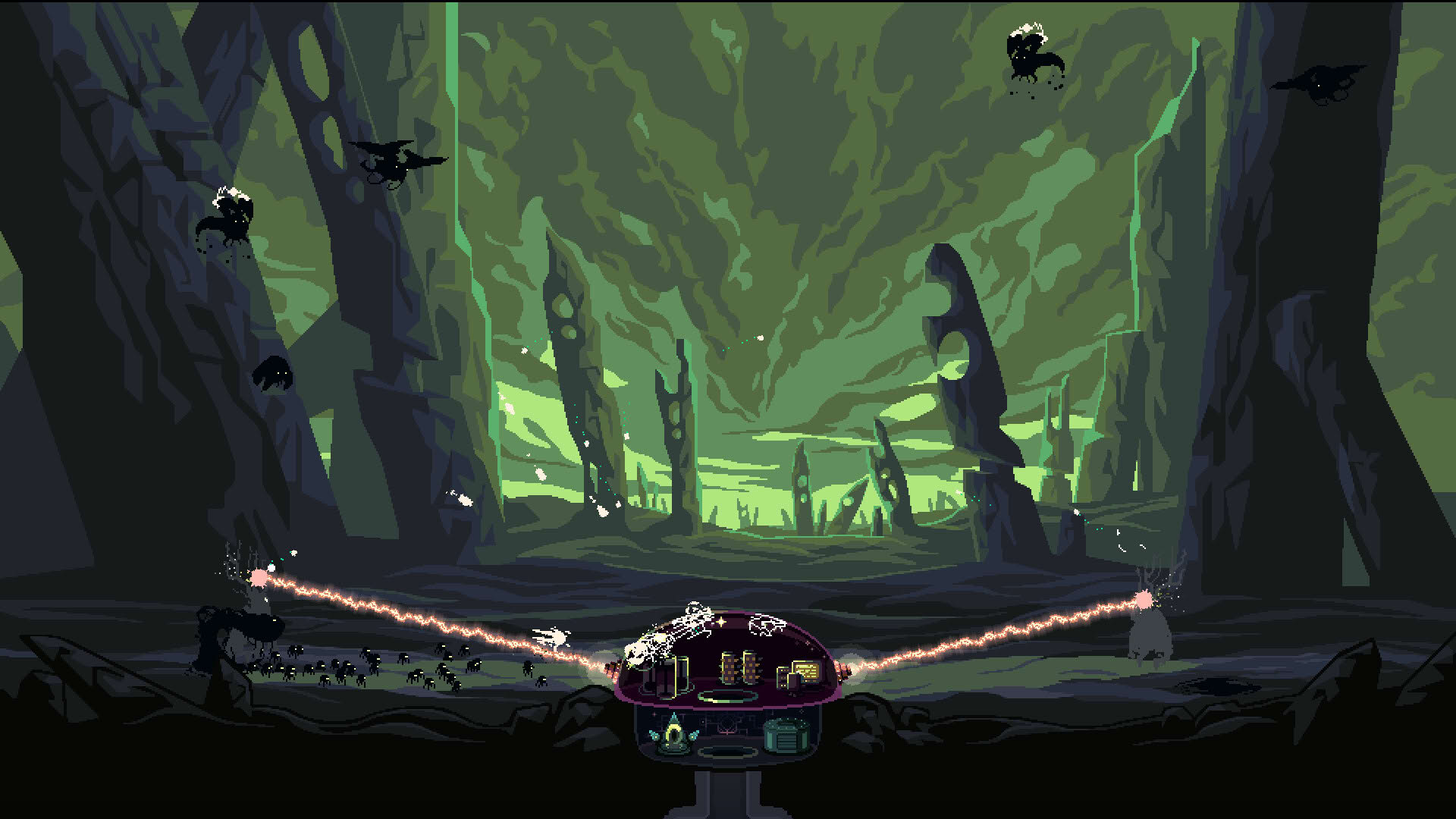 Screenshot for Dome Keeper