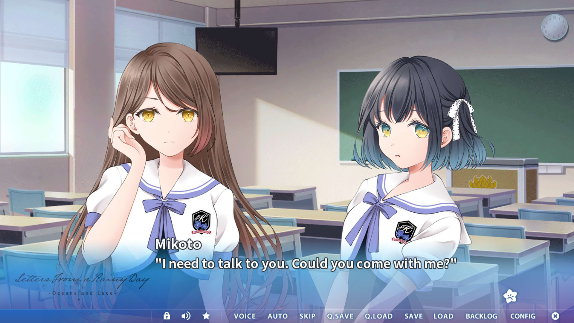 Screenshot for Letters From a Rainy Day: Oceans and Lace
