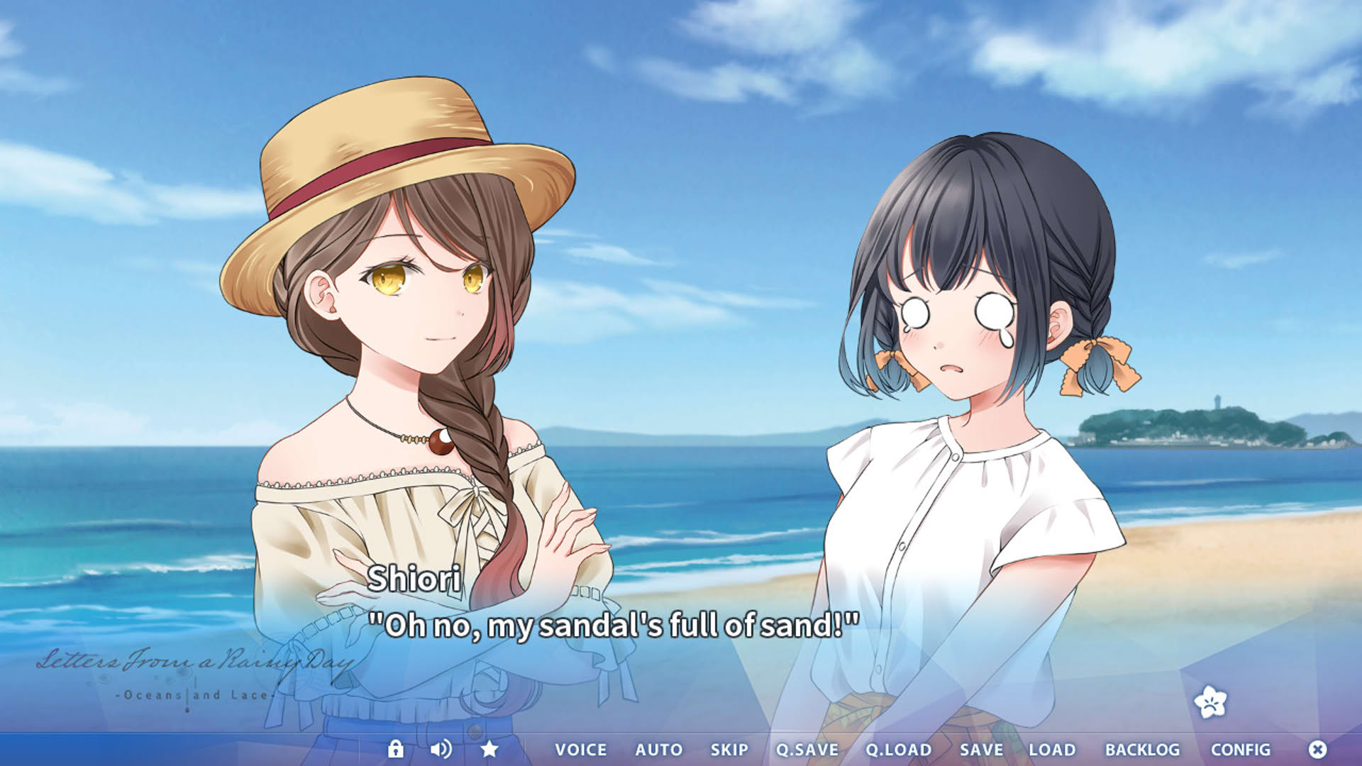 Screenshot for Letters From a Rainy Day: Oceans and Lace