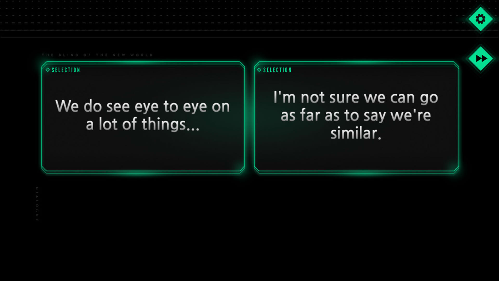 Screenshot for The Blind of the New World