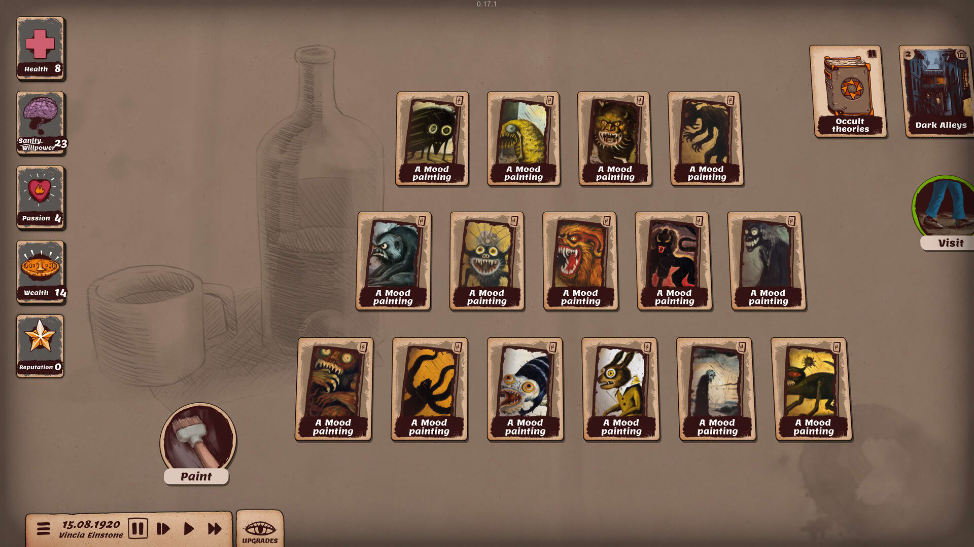Screenshot for Artist Life Simulator