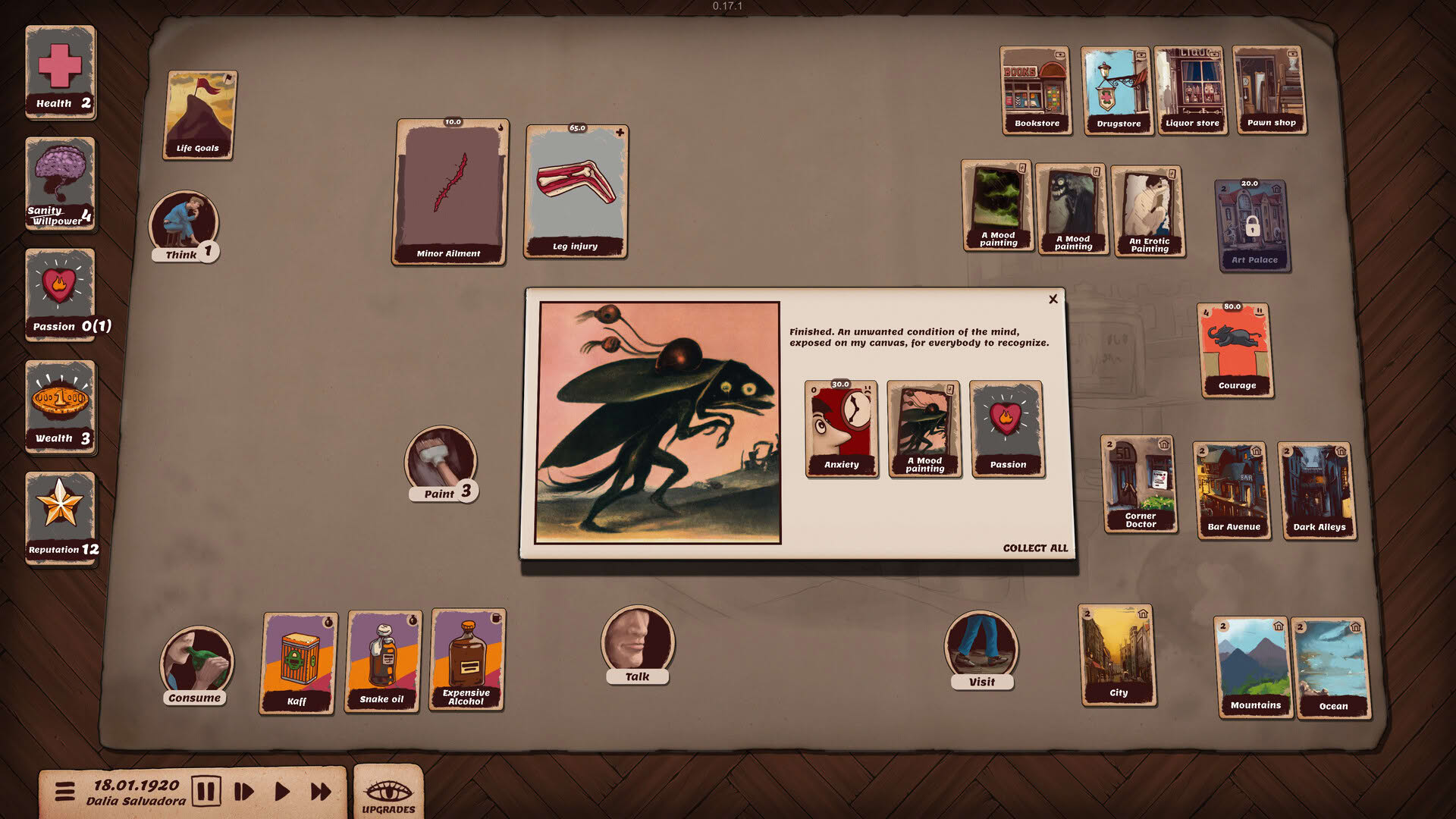 Screenshot for Artist Life Simulator