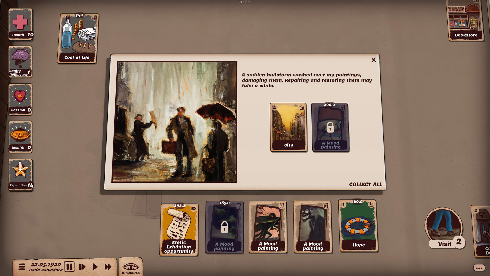 Screenshot for Artist Life Simulator