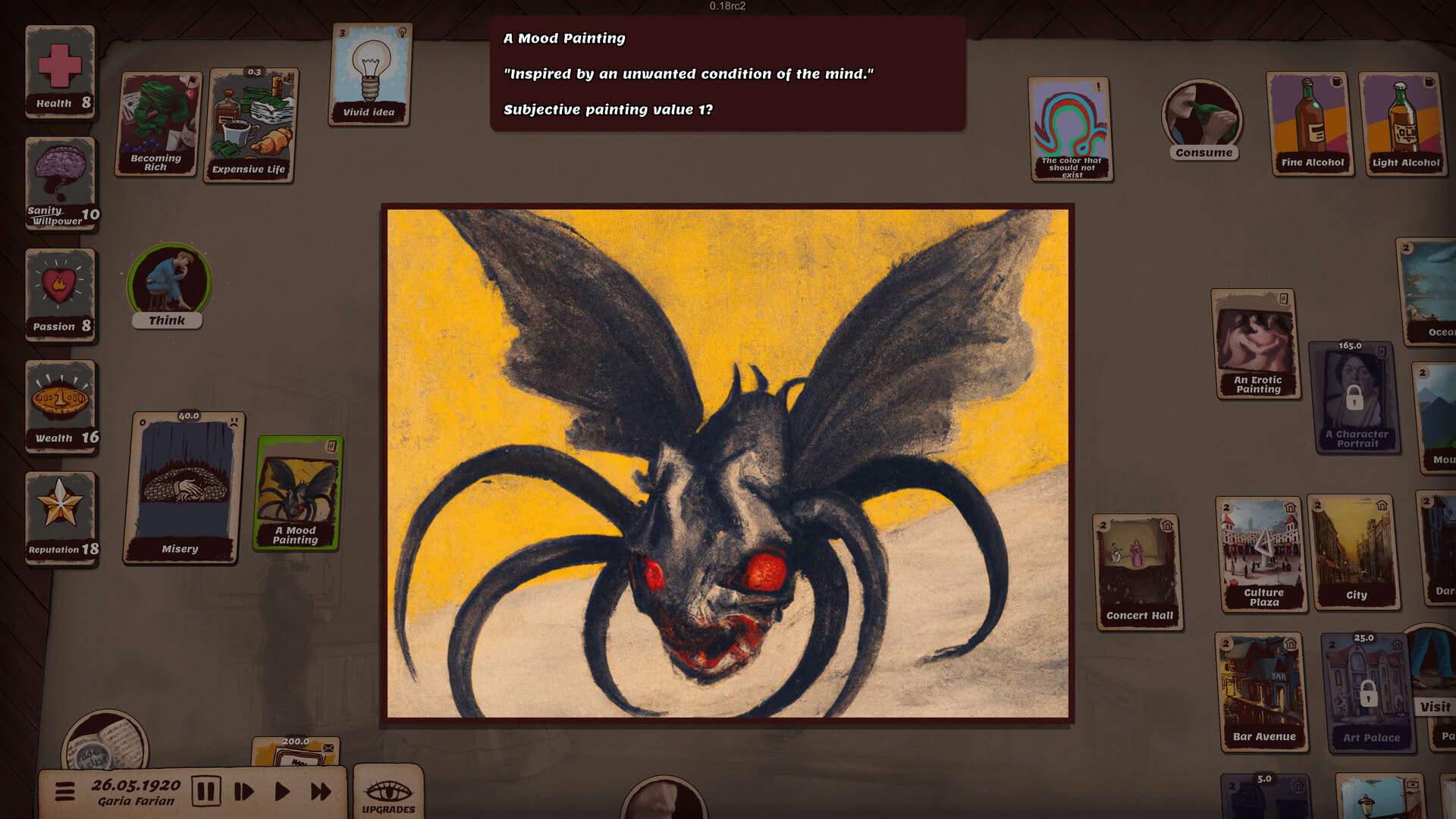 Screenshot for Artist Life Simulator