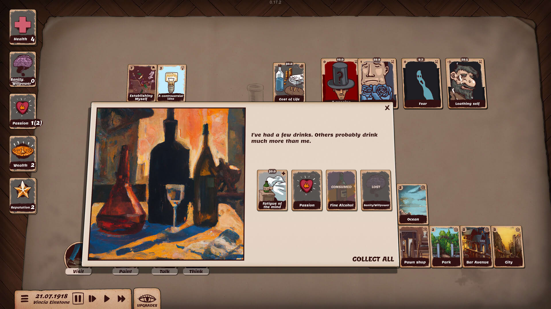 Screenshot for Artist Life Simulator