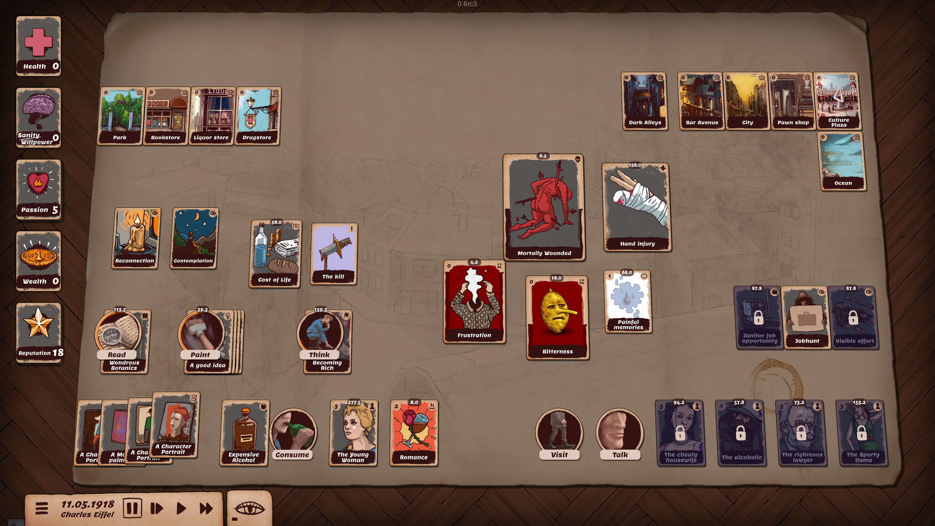 Screenshot for Artist Life Simulator
