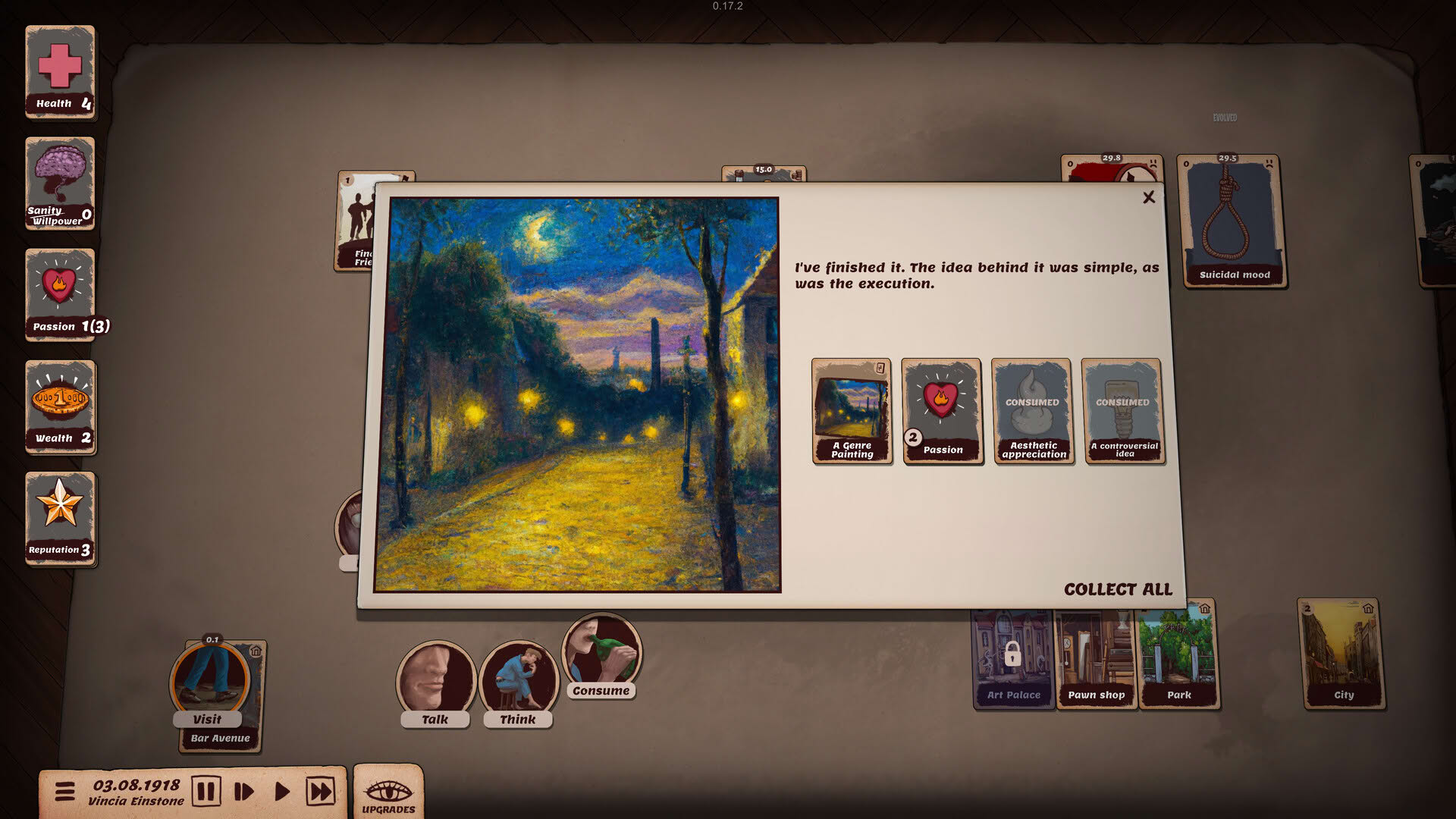 Screenshot for Artist Life Simulator