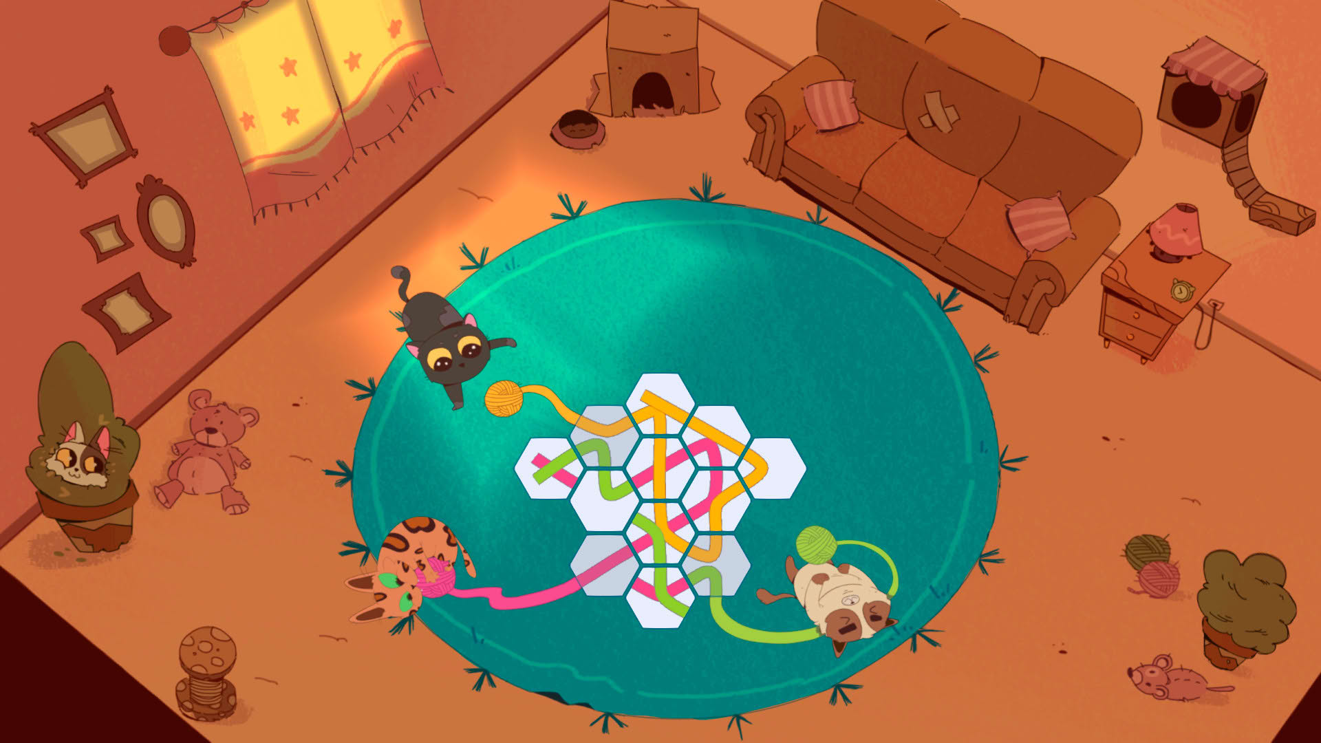 Screenshot for Kittens and Yarn