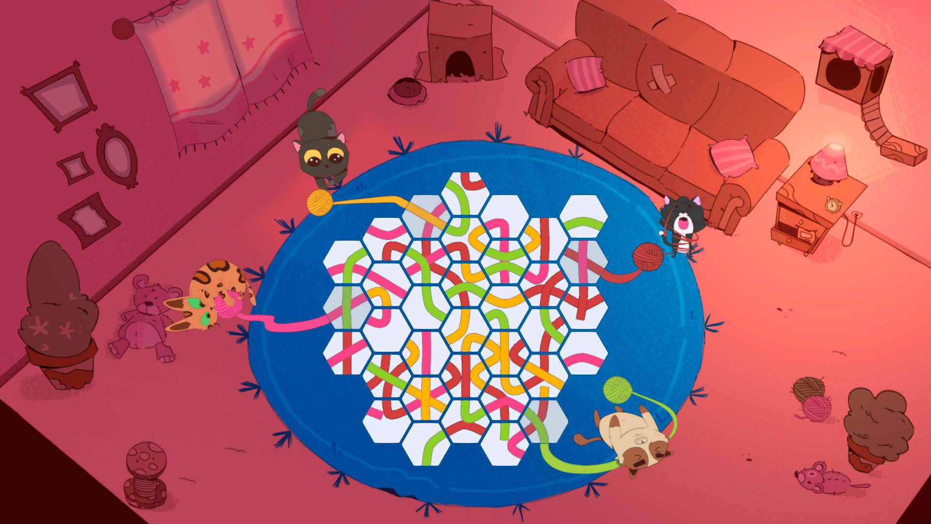 Screenshot for Kittens and Yarn