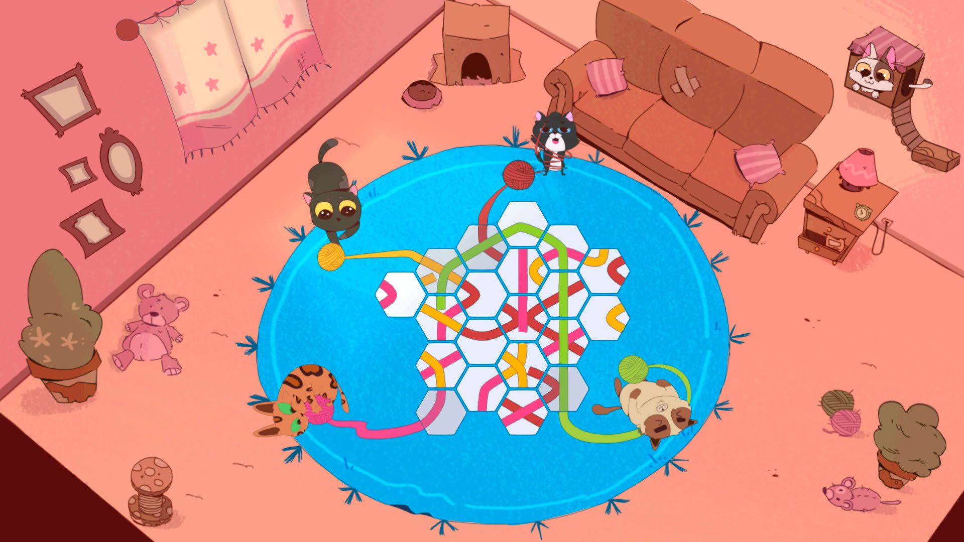 Screenshot for Kittens and Yarn