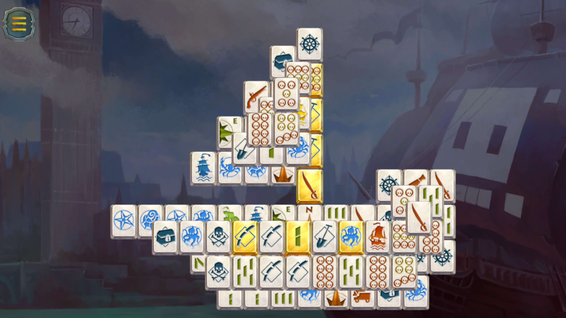 Screenshot for Mahjong Gold 2: Pirates Island