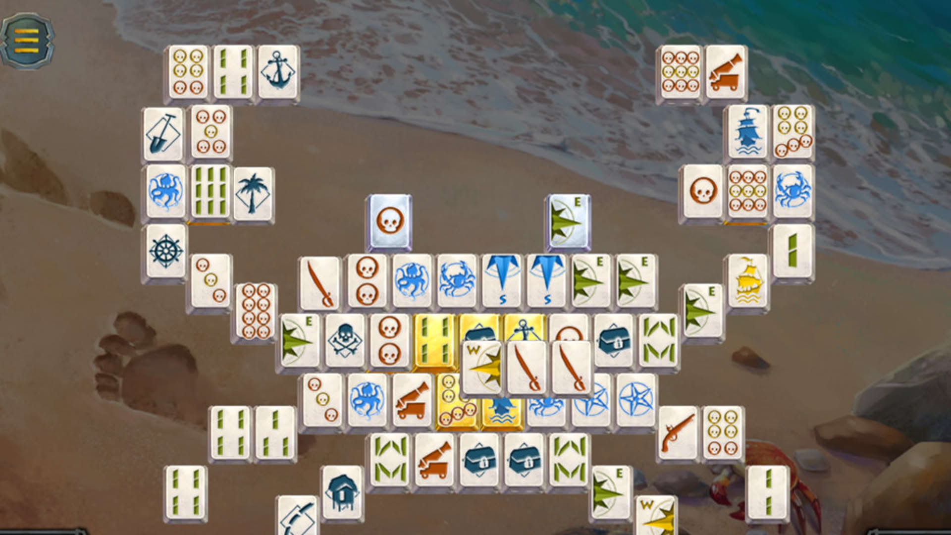 Screenshot for Mahjong Gold 2: Pirates Island