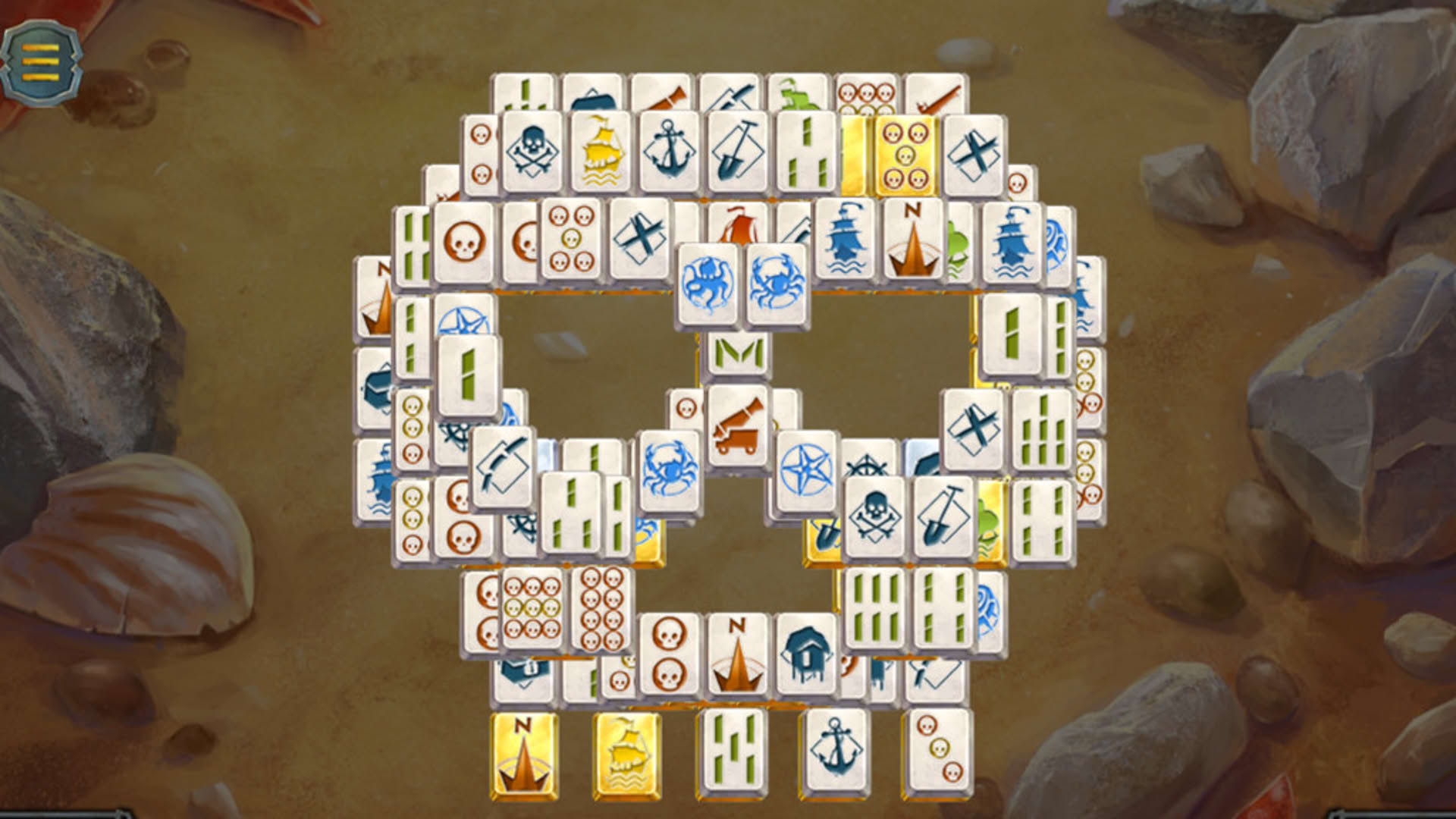Screenshot for Mahjong Gold 2: Pirates Island