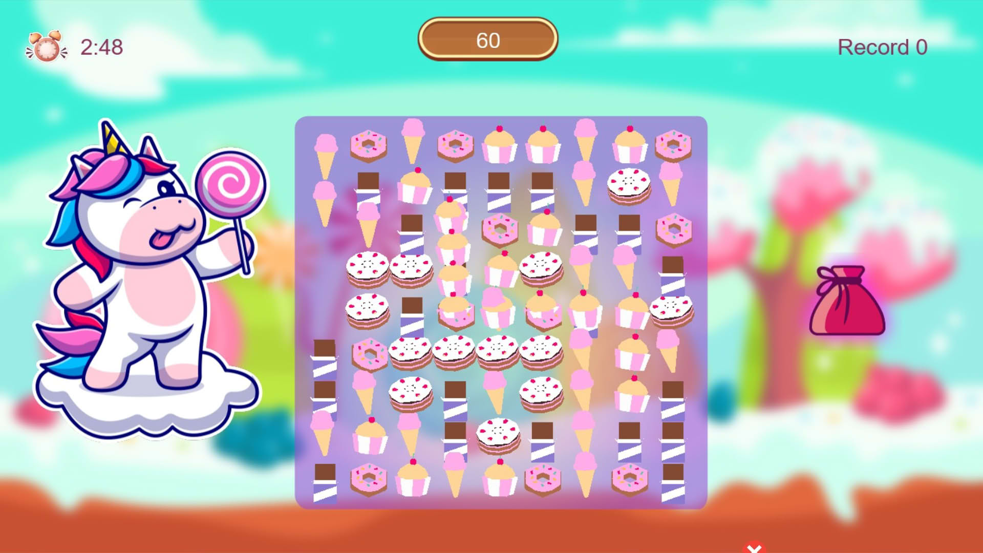 Screenshot for Unicorn and Sweets 2