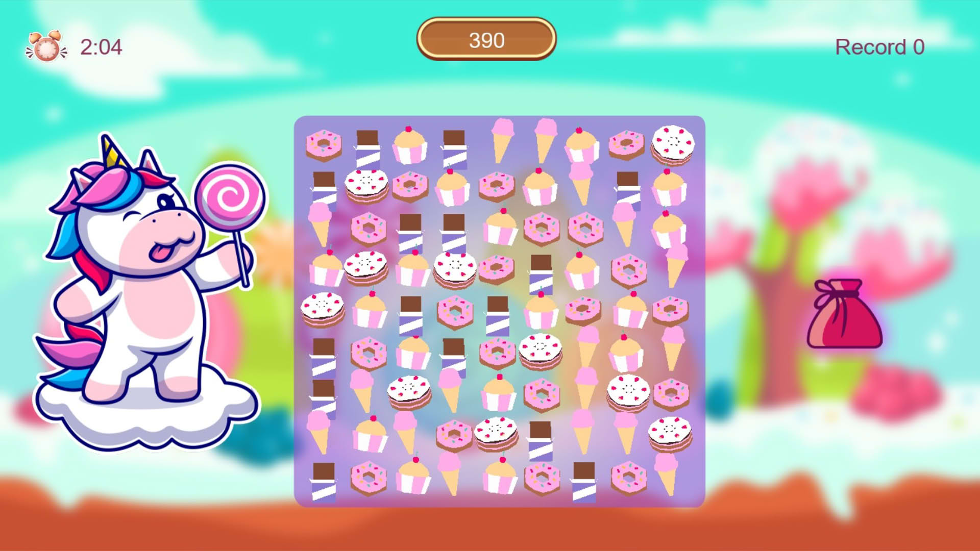 Screenshot for Unicorn and Sweets 2
