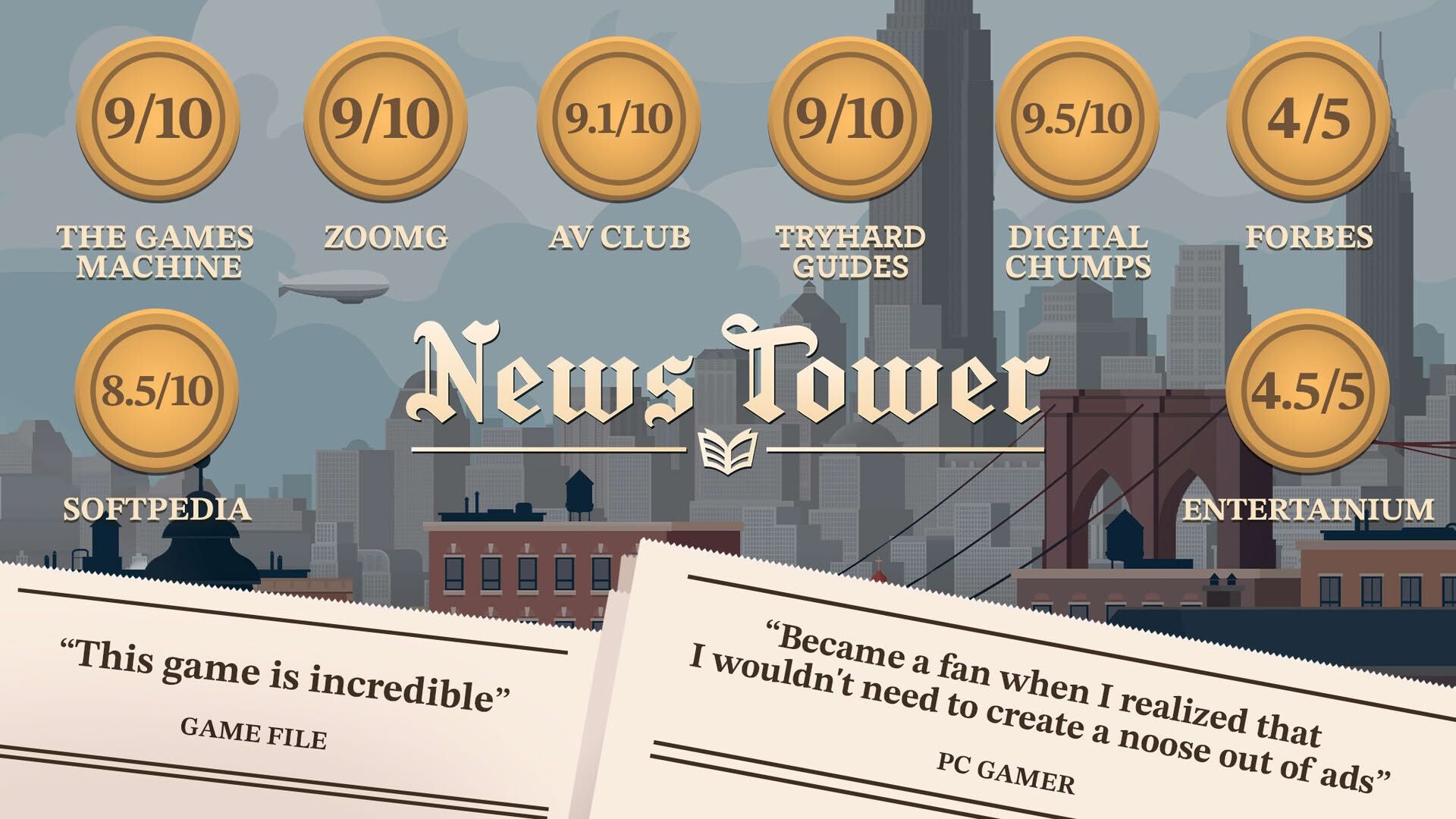 Screenshot for News Tower