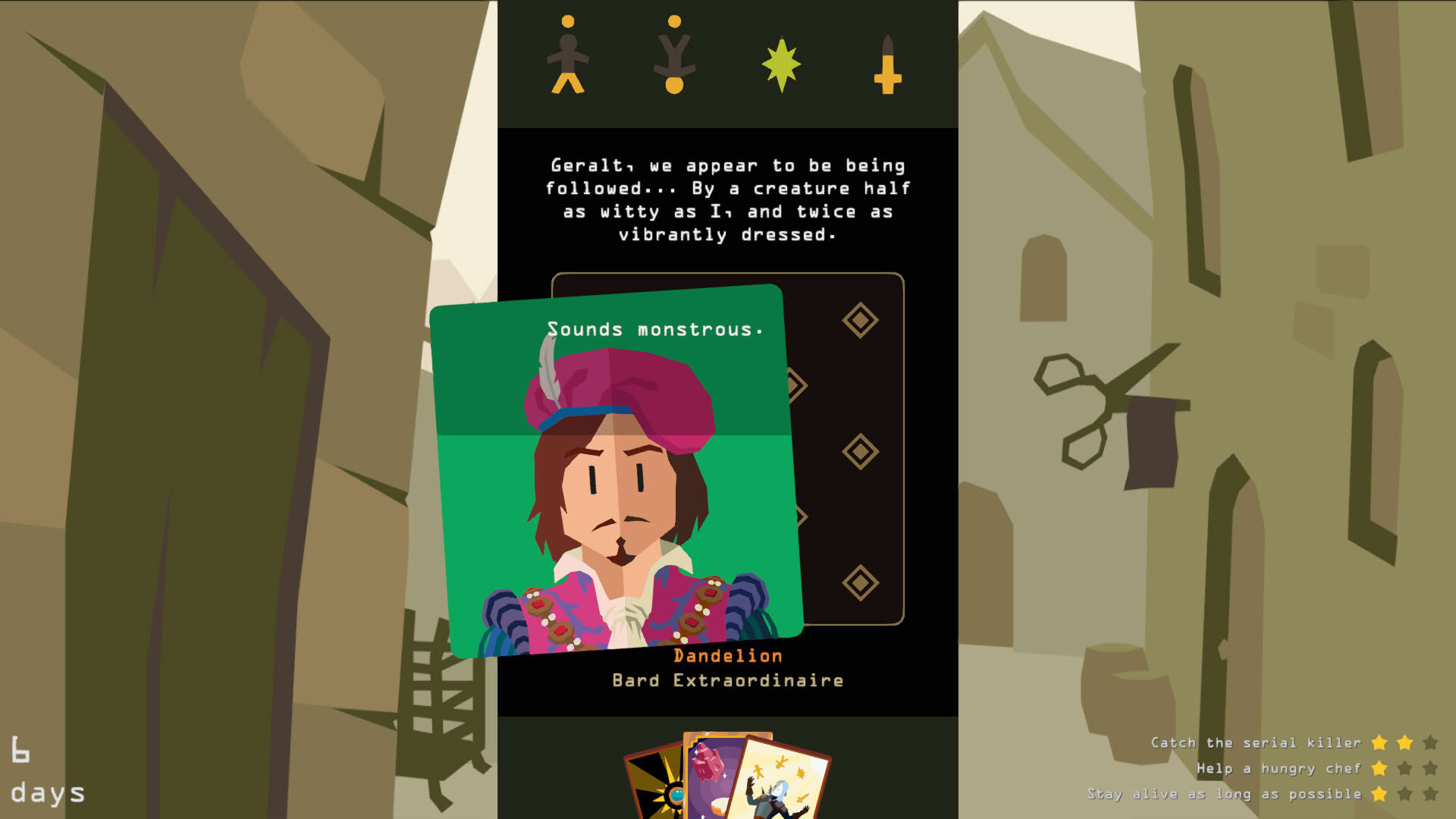 Screenshot for Reigns: The Witcher
