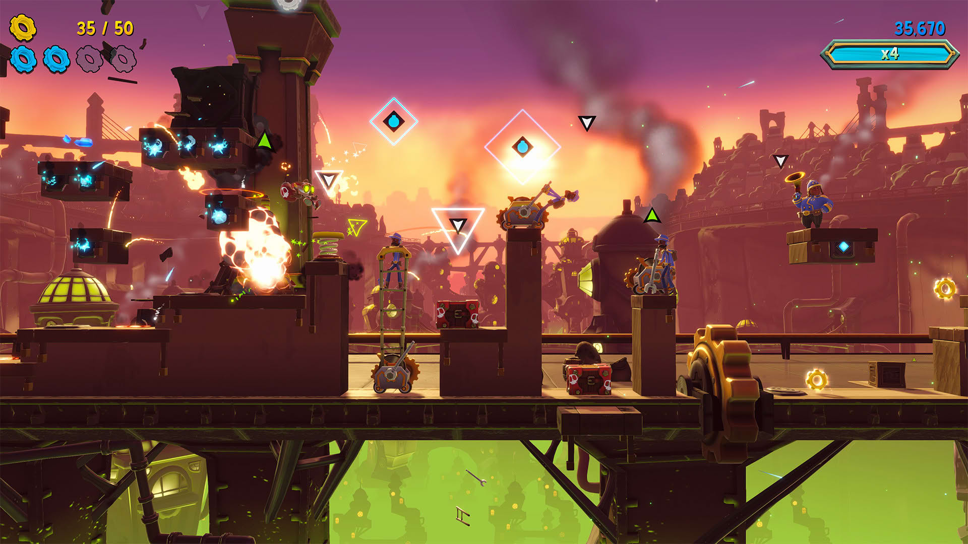 Screenshot for Hextech Mayhem: A League of Legends Story