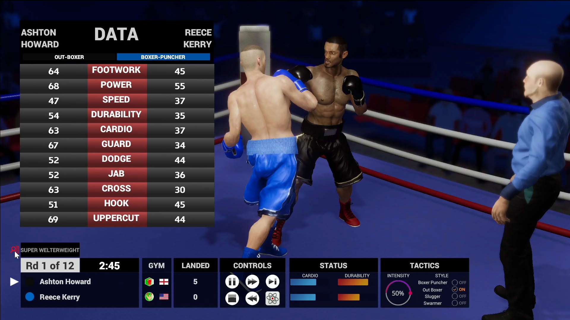 Screenshot for Boxing Club Manager