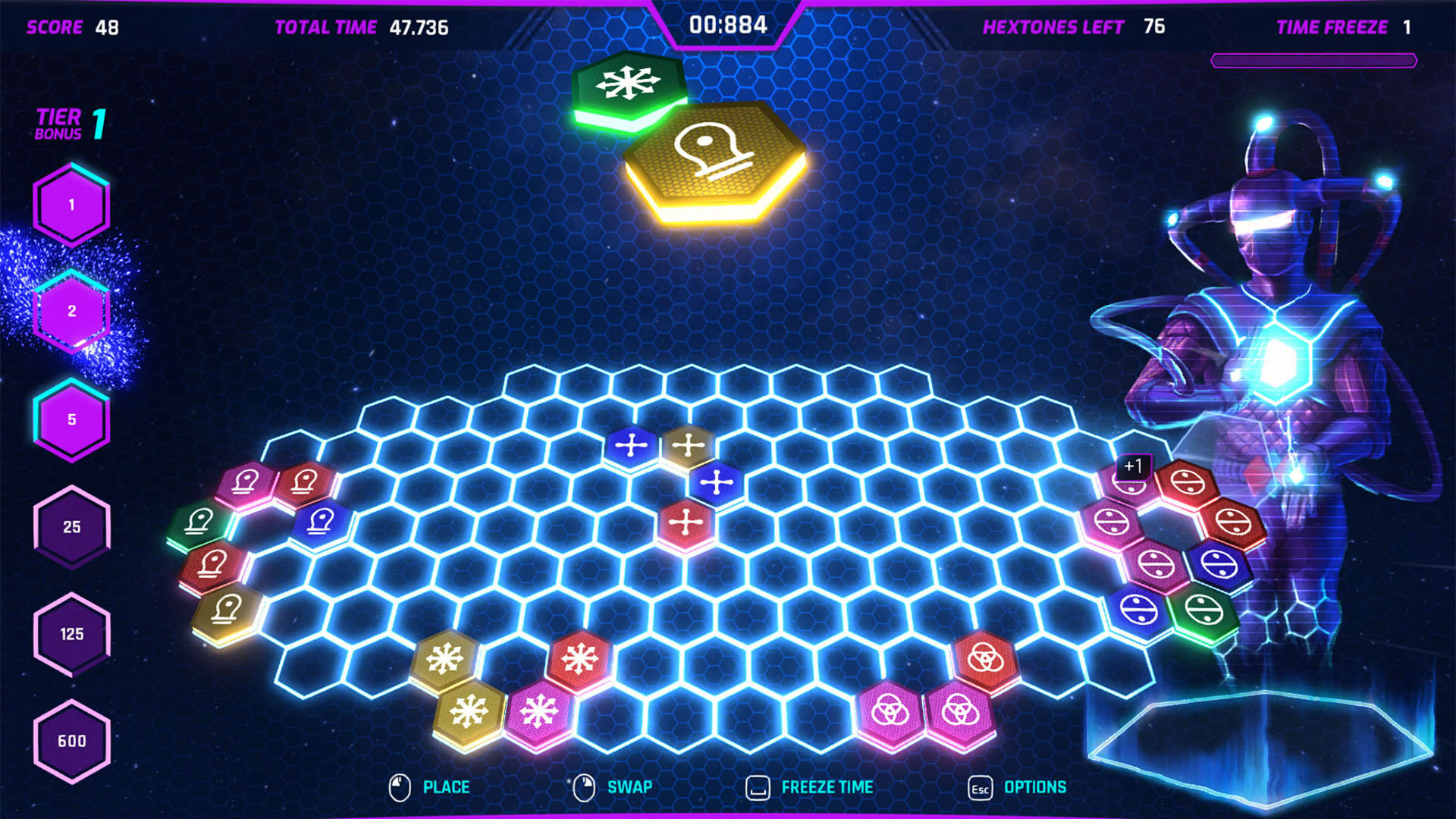 Screenshot for Hextones: Spacetime