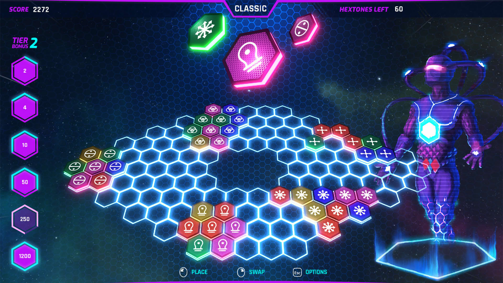 Screenshot for Hextones: Spacetime