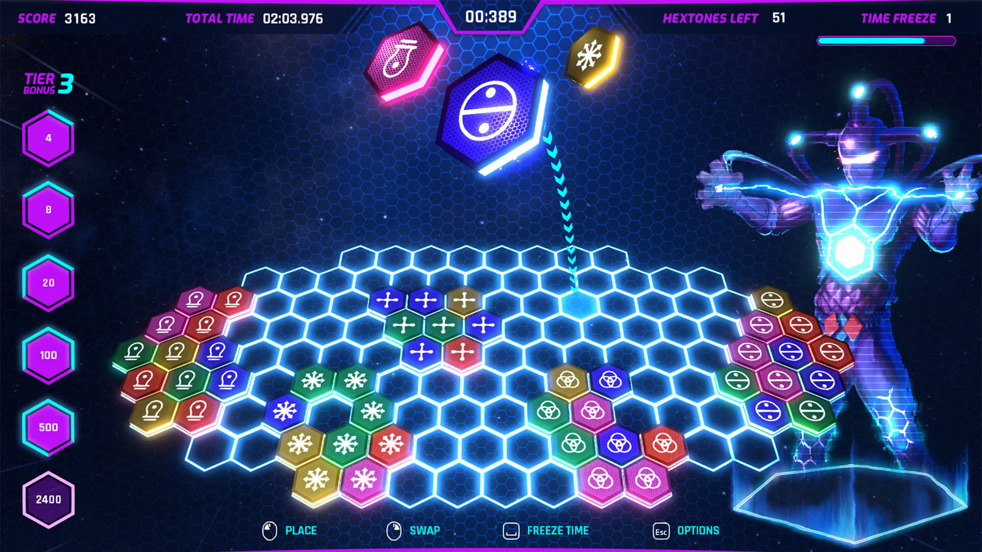Screenshot for Hextones: Spacetime
