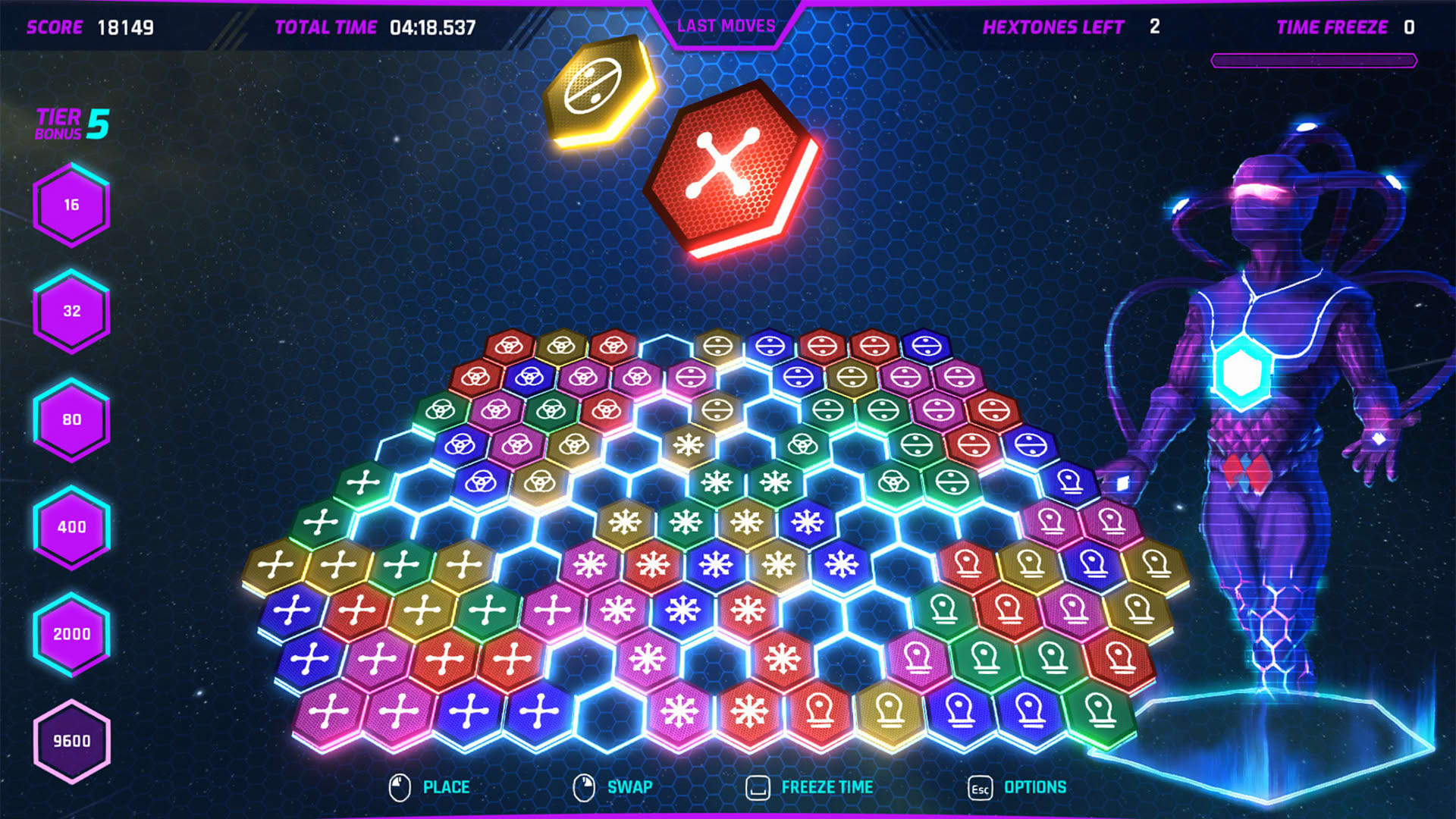 Screenshot for Hextones: Spacetime